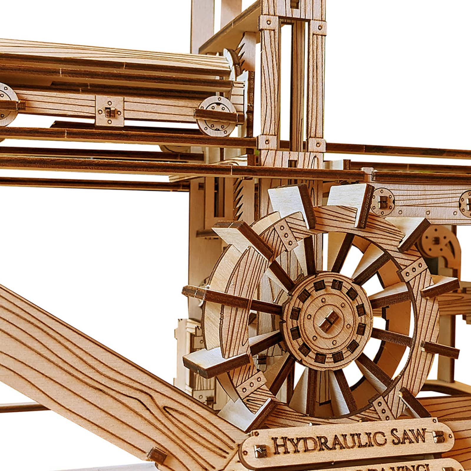 artoya Da Vinci Hydraulic Saw Functional 3D Wooden STEM Model Kit