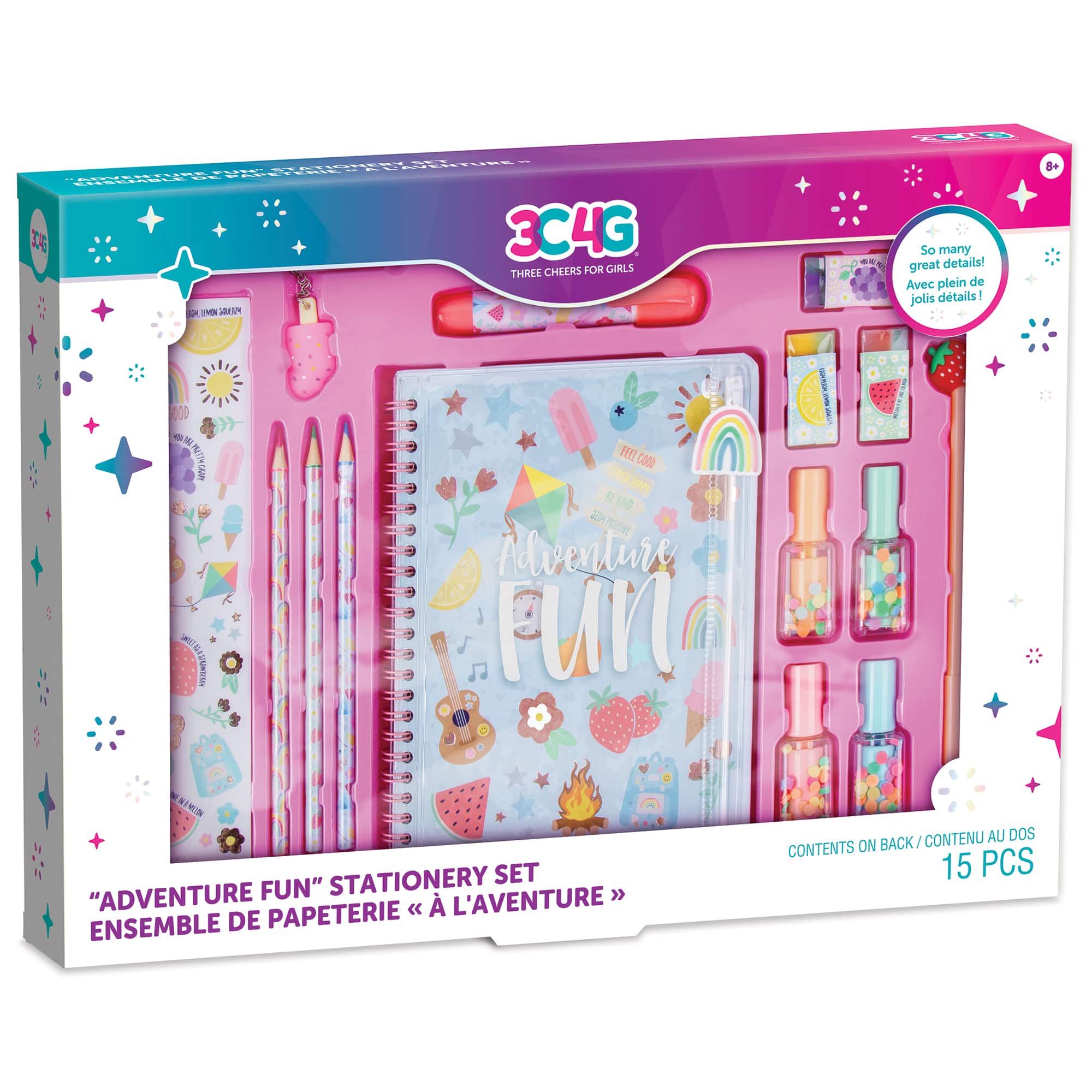 Make It Real™ 3C4G Adventure Fun Stationery Set
