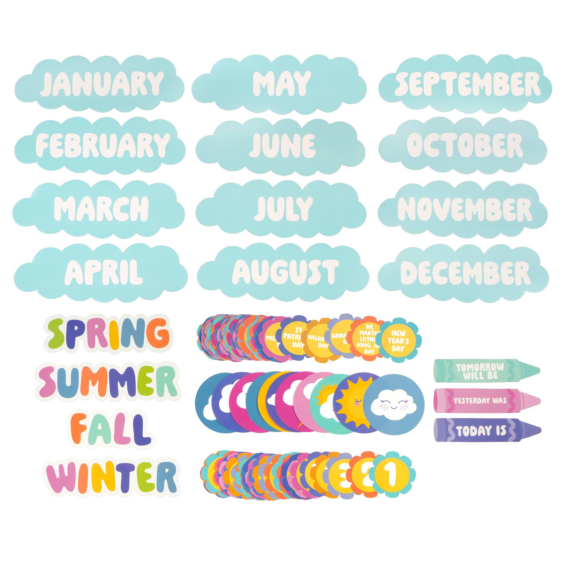 Class Rules! Dry Erase Calendar Kit by B2C™
