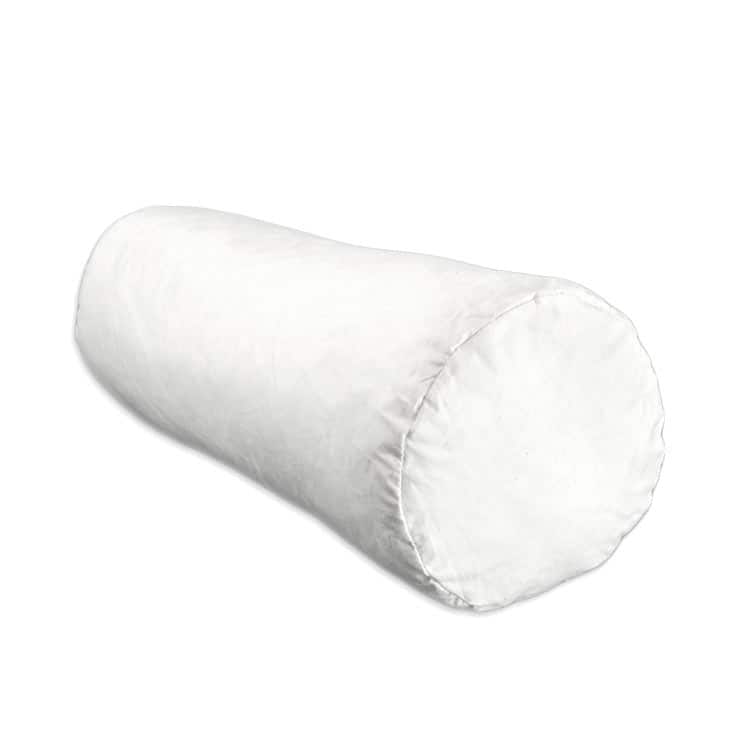 Down Pillow Forms - 9" x 18" Bolster