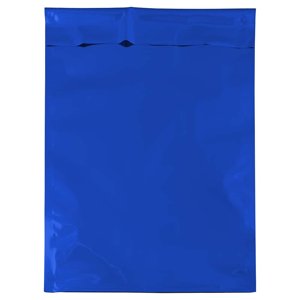 JAM Paper 10" x 13" Blue Foil Self Adhesive Closure Envelopes, 25ct.