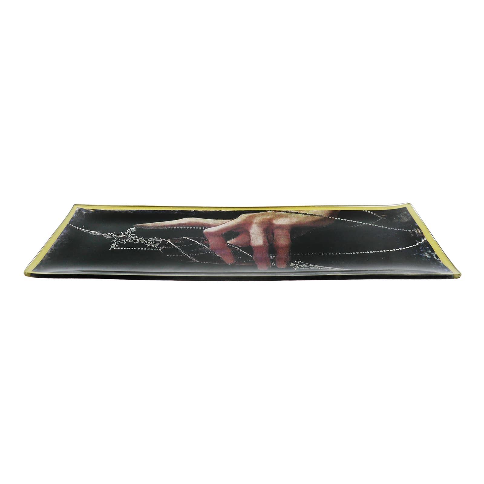Assorted 10.5" Romeo & Juliet Glass Trinket Plate, 1pc. by Ashland®