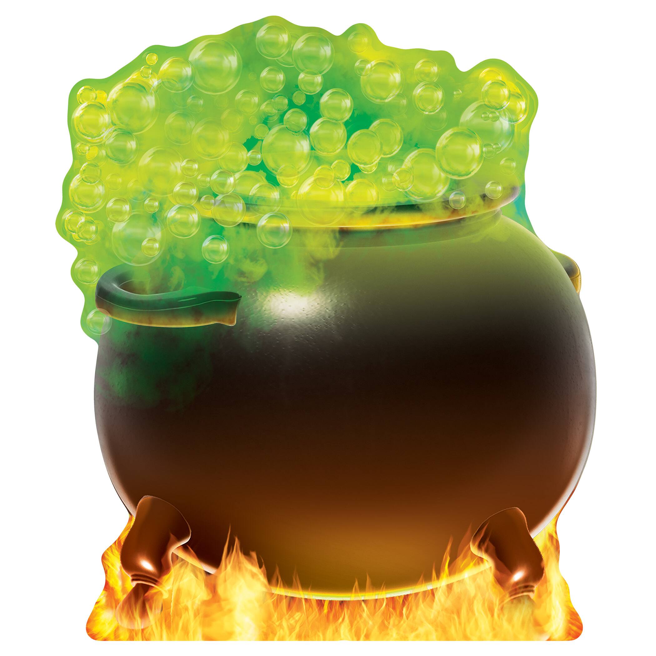 Beistle 37.5" x 44.75" Witch's Cauldron Stand-Up with Attached Easel