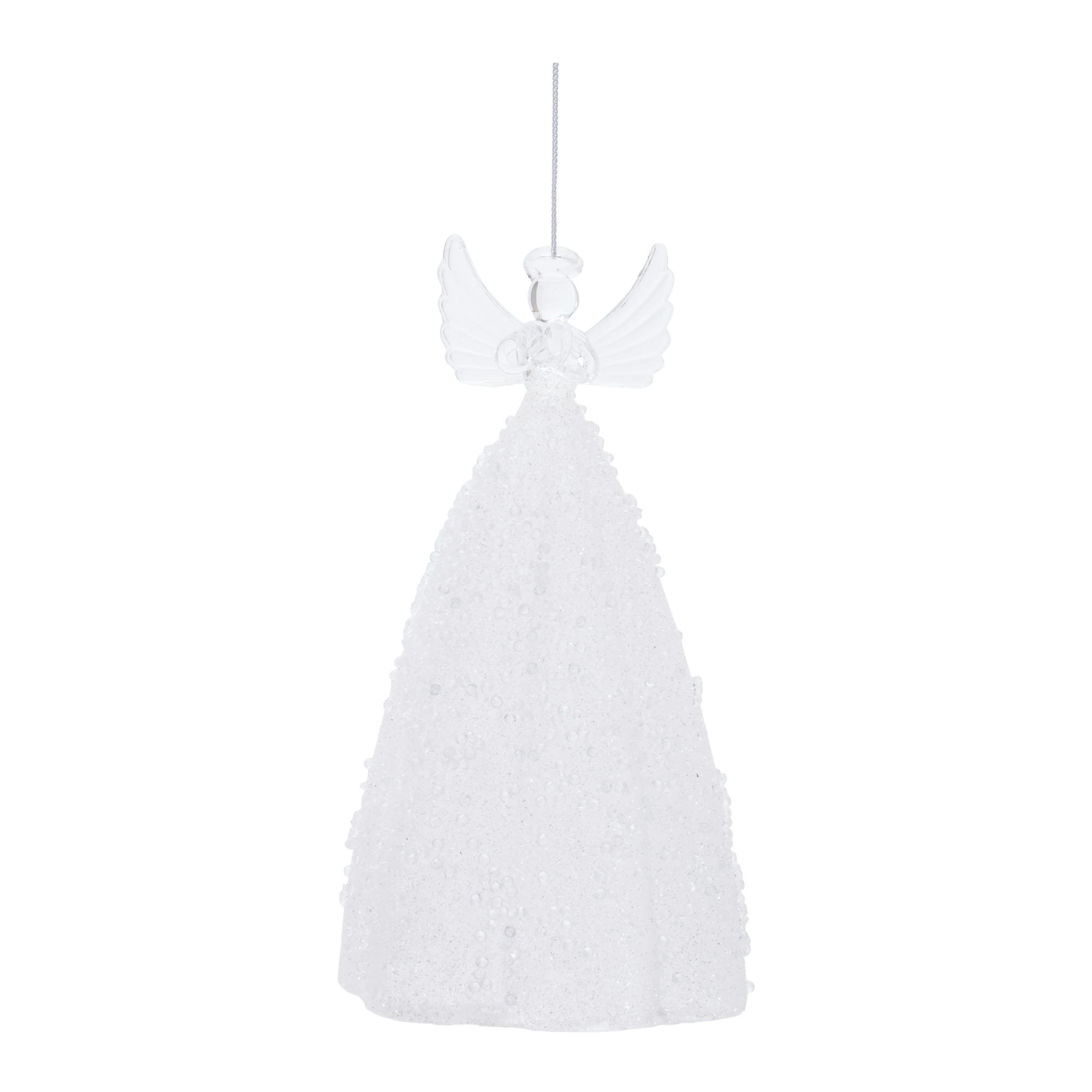 Melrose Glass Angel Ornament Set