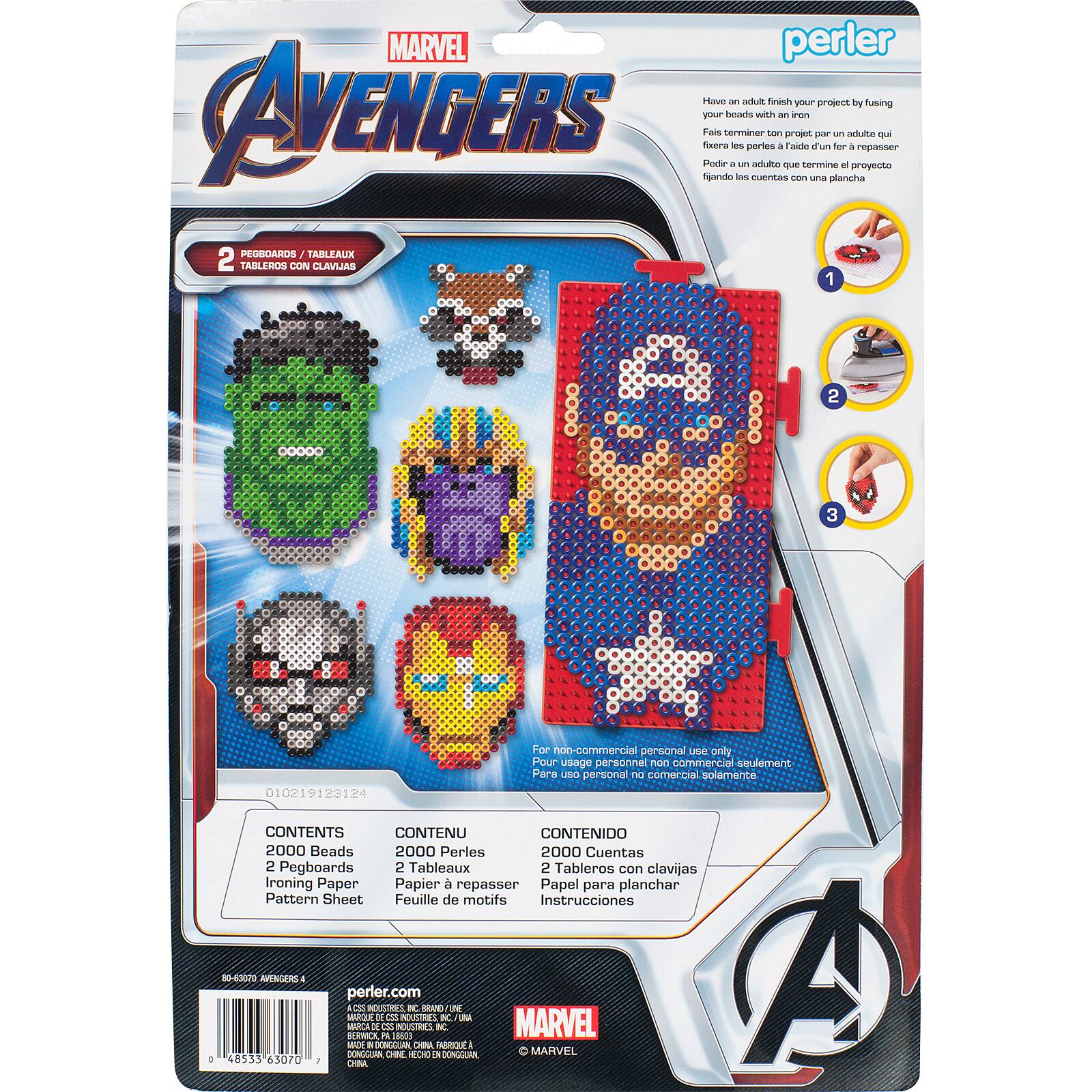 Perler™ Avengers Fused Bead Kit