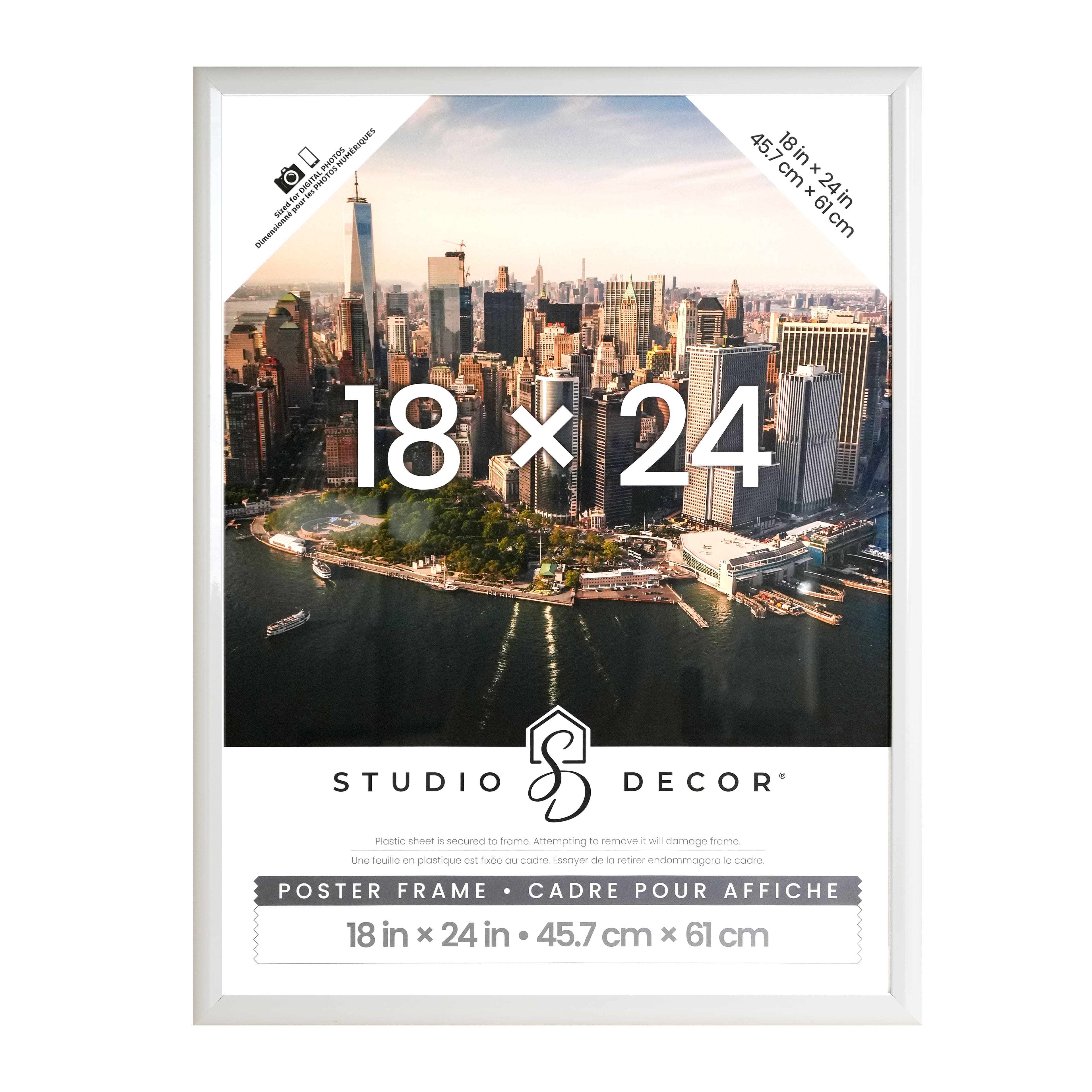 White Poster Frame by Studio Décor