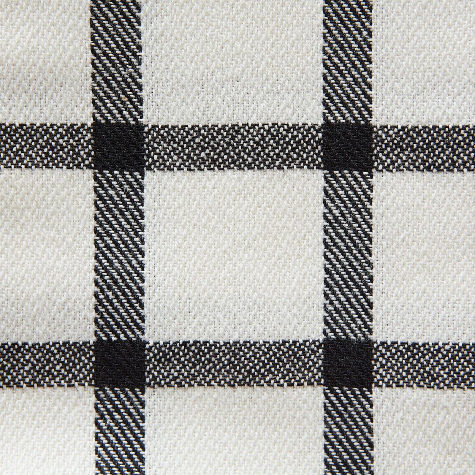DII® Assorted Black Woven Dishtowels Set