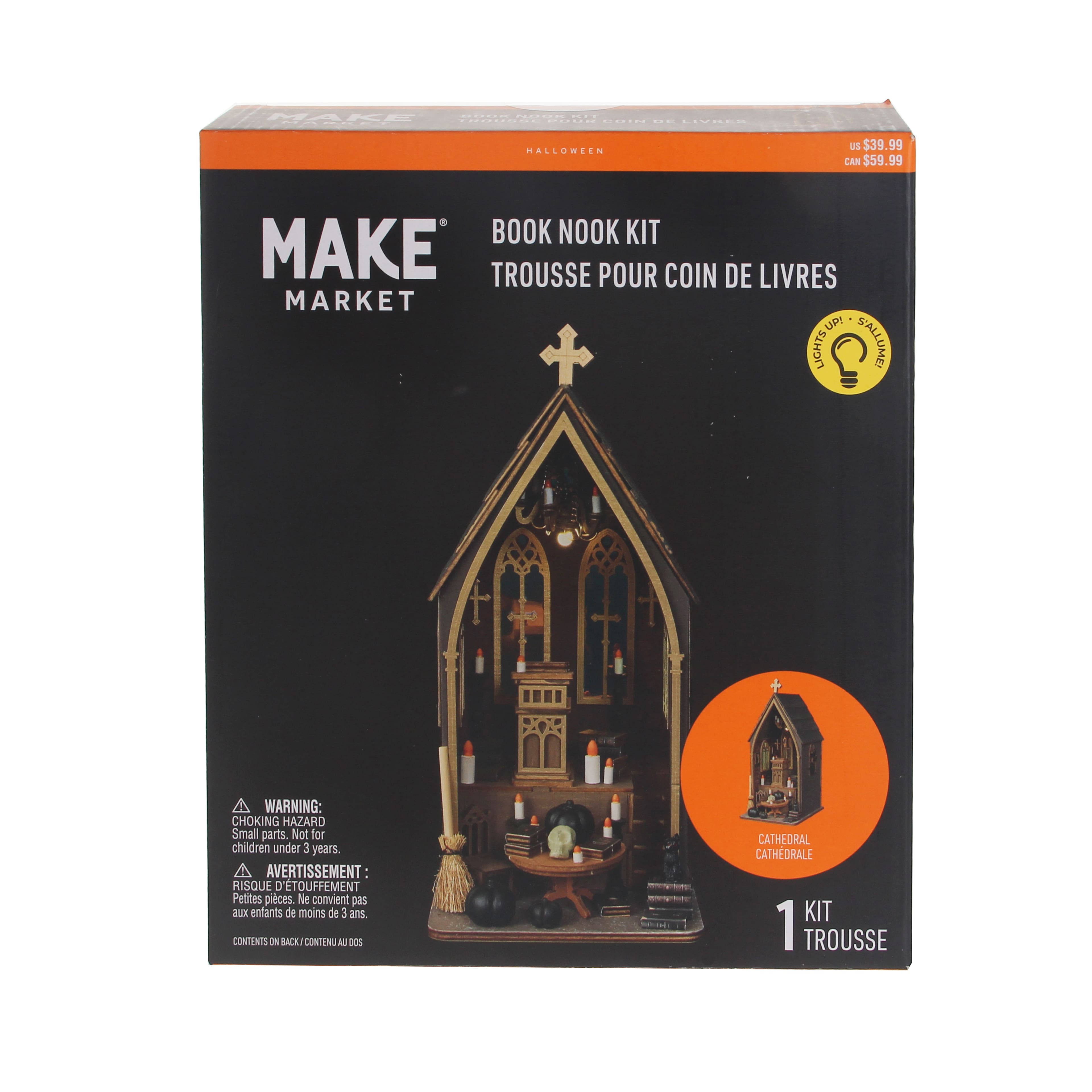 Haunted Cathedral DIY Book Nook Kit by Make Market®
