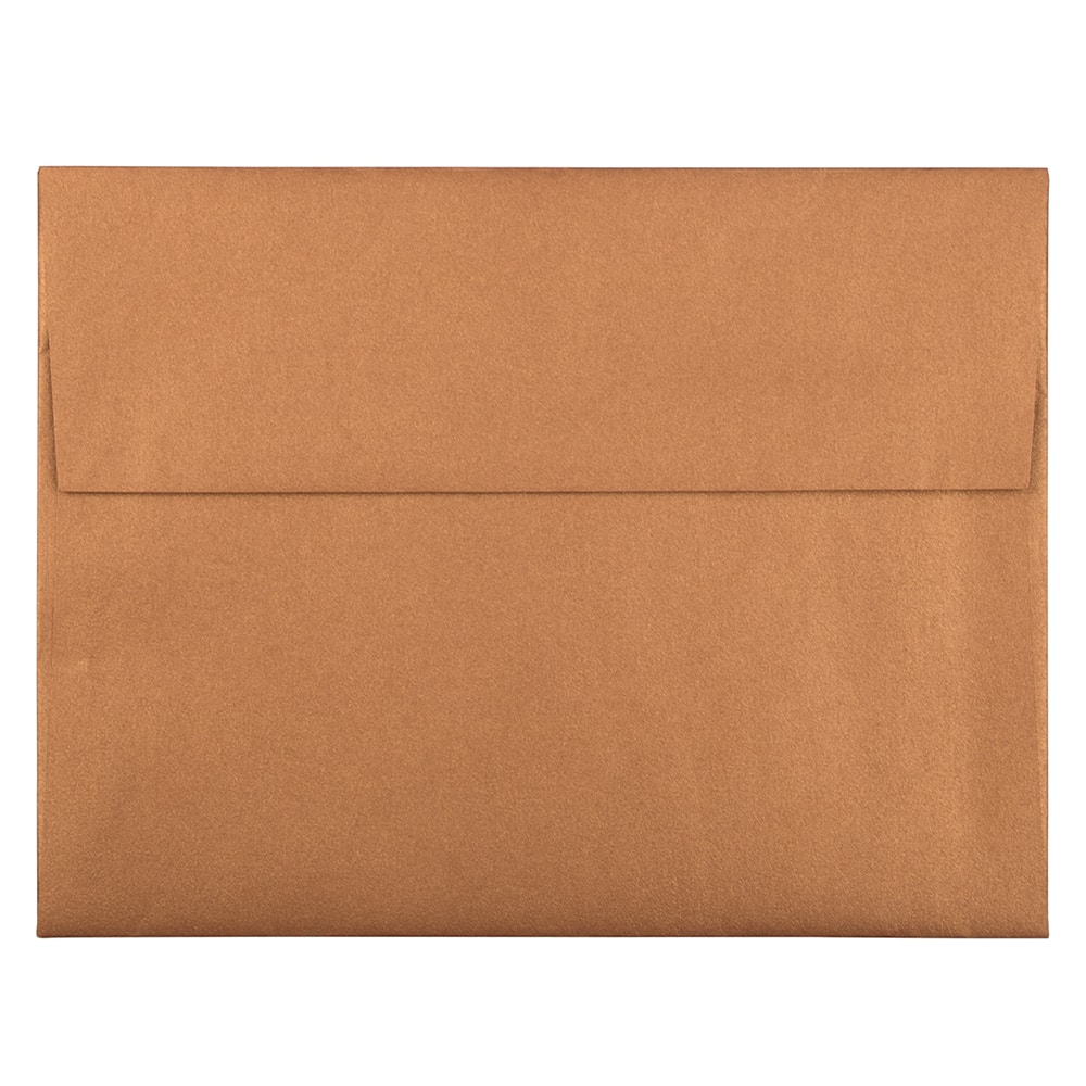 JAM Paper 4.375" x 5.75" Metallic Invitation Envelopes, 50ct.