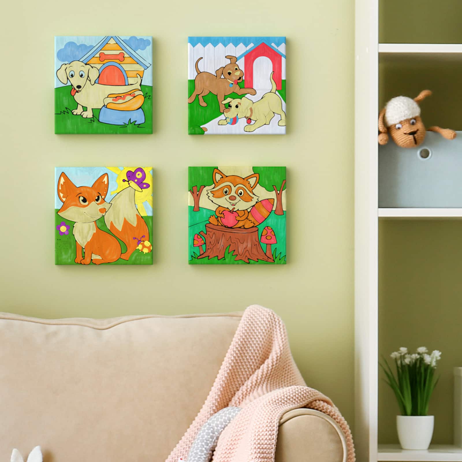 Arteza® Kids Canvas Paint Kit