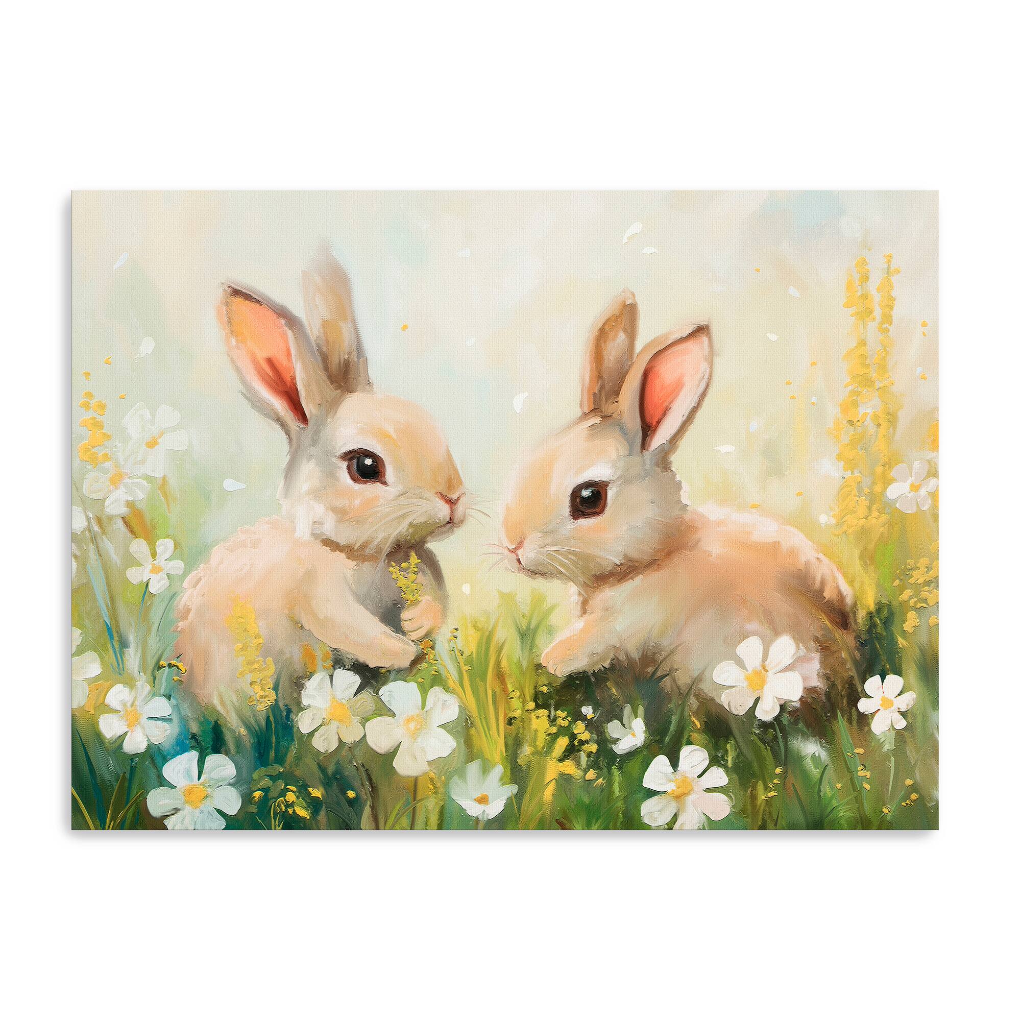 Lumaprints Spring Flower Fields Canvas Giclée Art