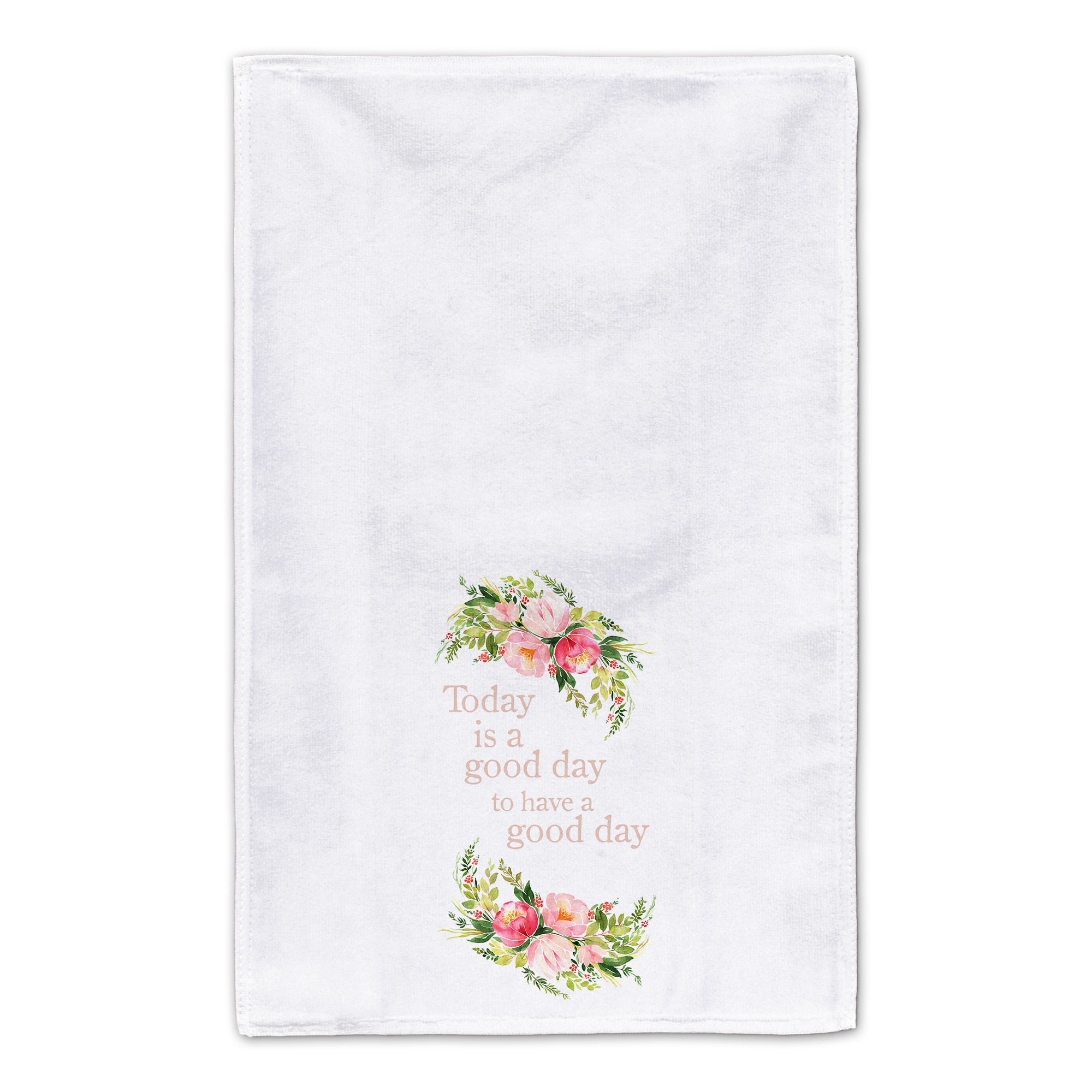 Good Day Flowers Tea Towel - Set of 2
