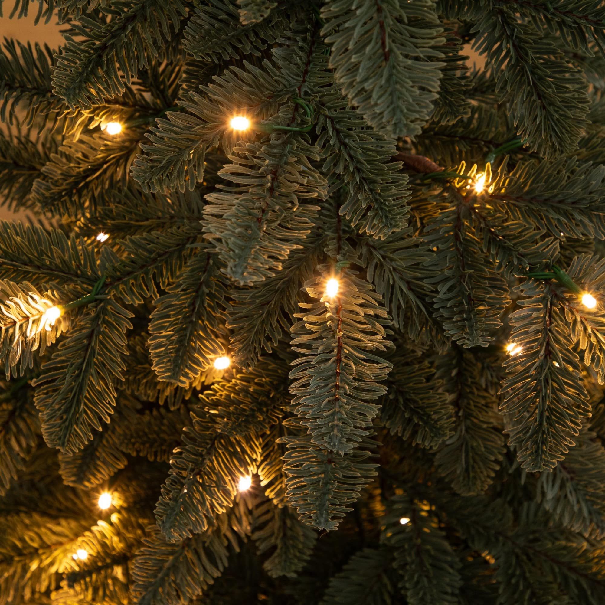 Nearly Natural 3ft. Pre-Lit Artificial Christmas Pine Tree, Warm White LED Lights