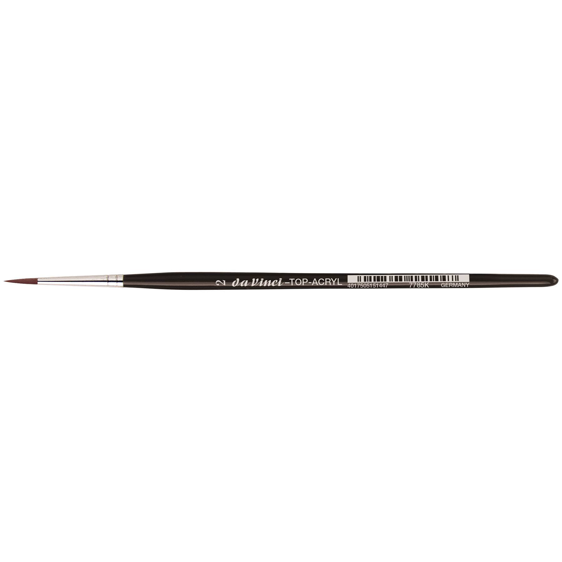 da Vinci TOP ACRYL Series 7785K Synthetic Round Brush
