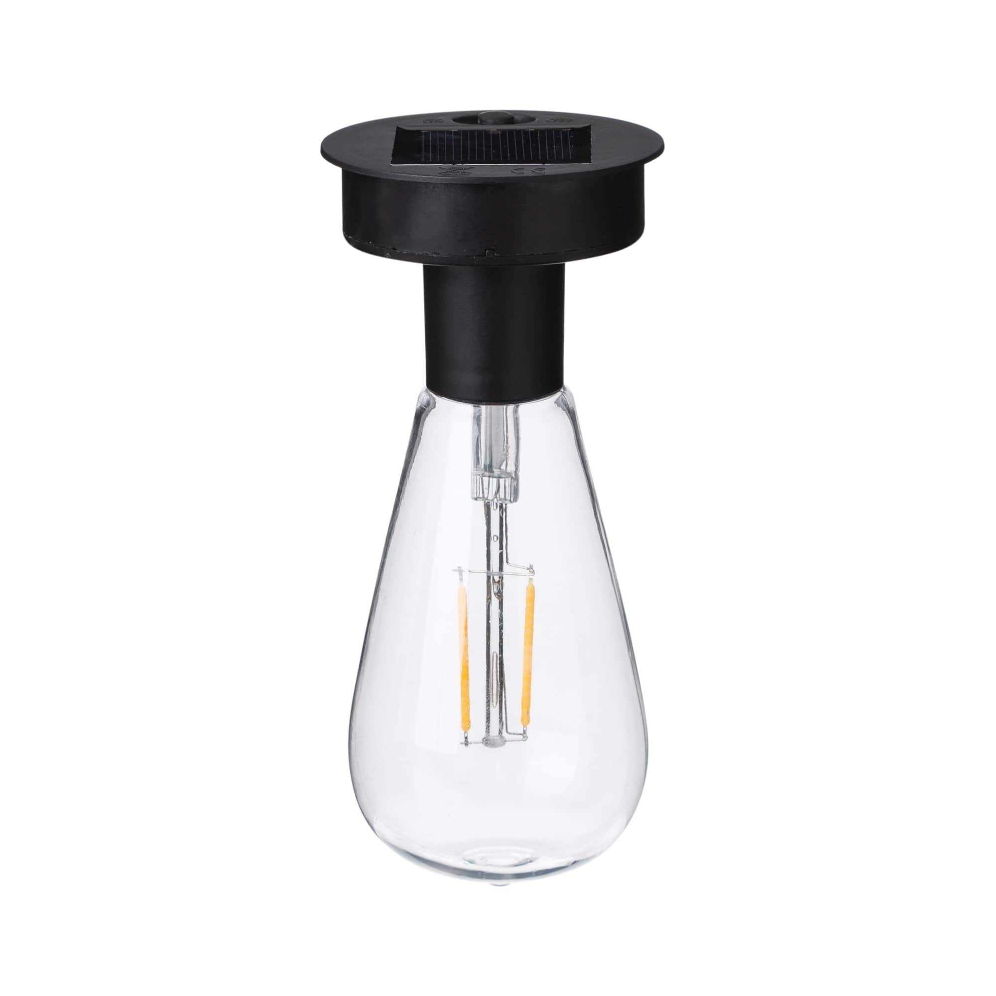 Glitzhome® 10" Wire Solar Powered Outdoor Hanging Lantern