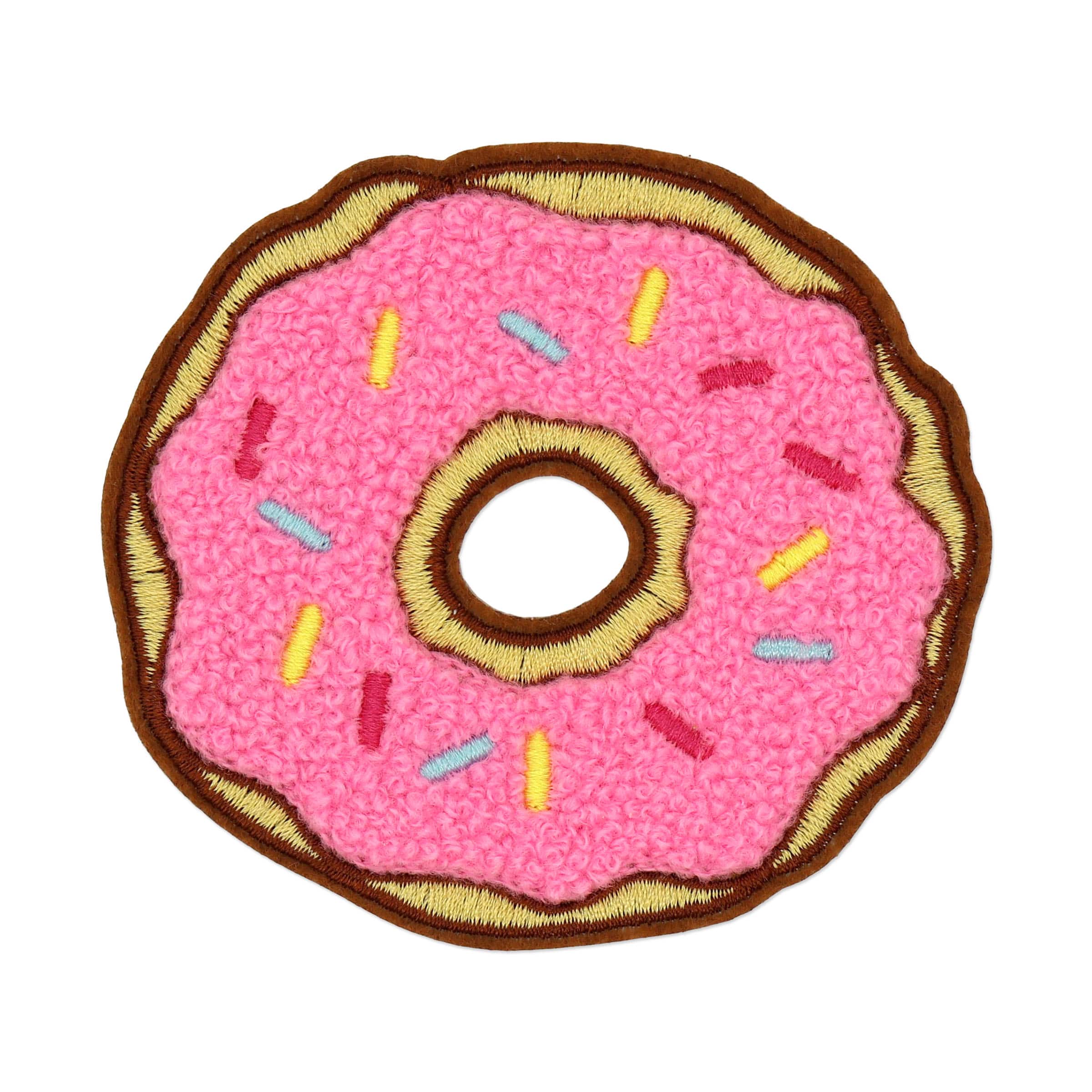 Donut Embroidered Iron-On & Adhesive Patch by Make Market®