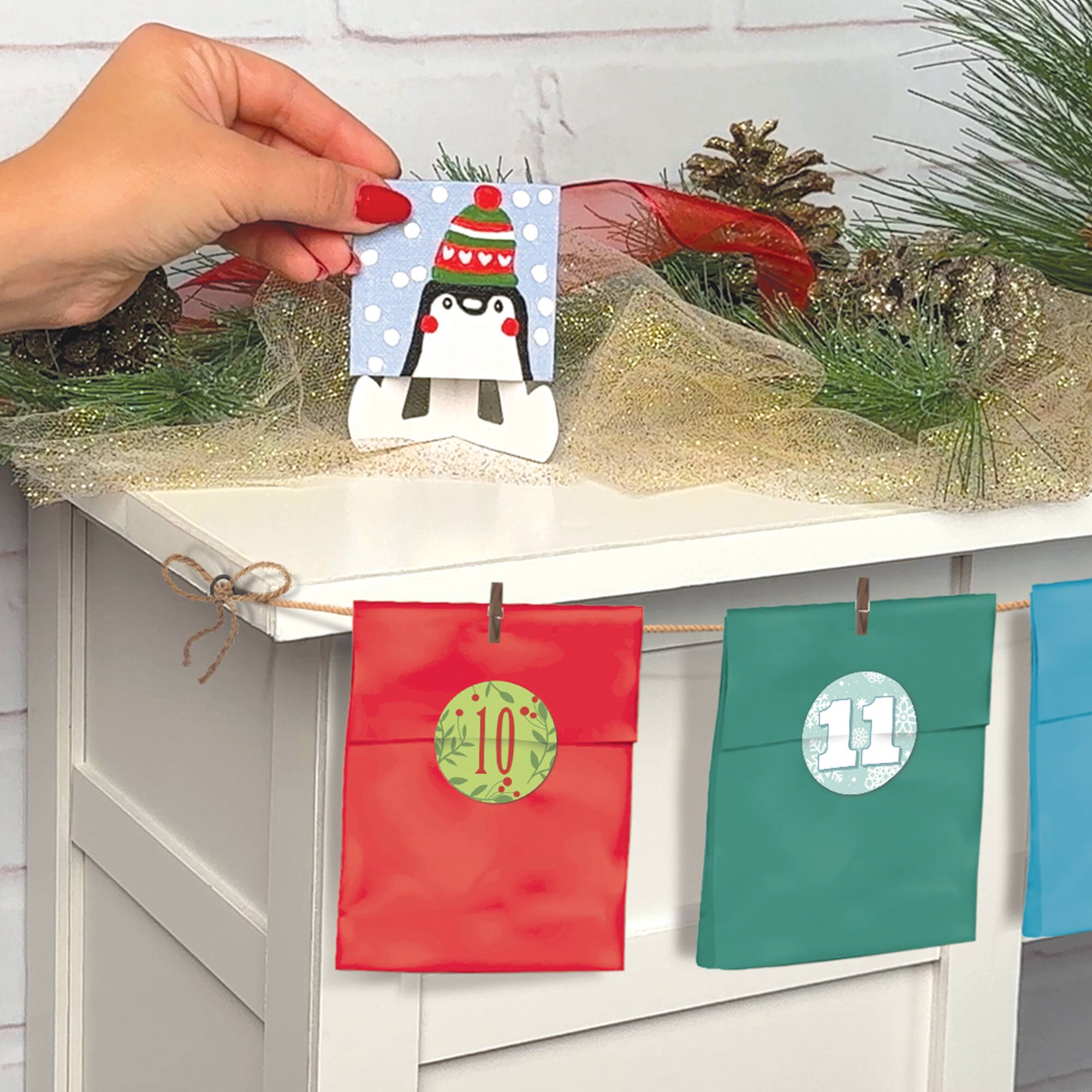 ArtSkills® Crafting Through the Holidays 25-Day Advent Calendar Set