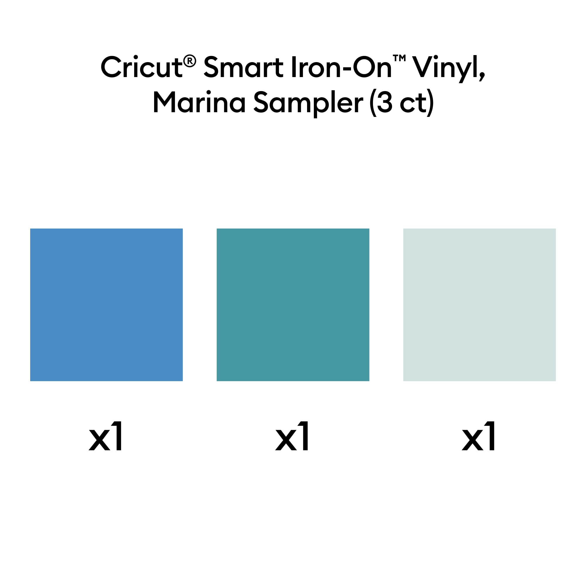 Cricut® Smart Vinyl™ Matless Permanent Vinyl Marina Sampler