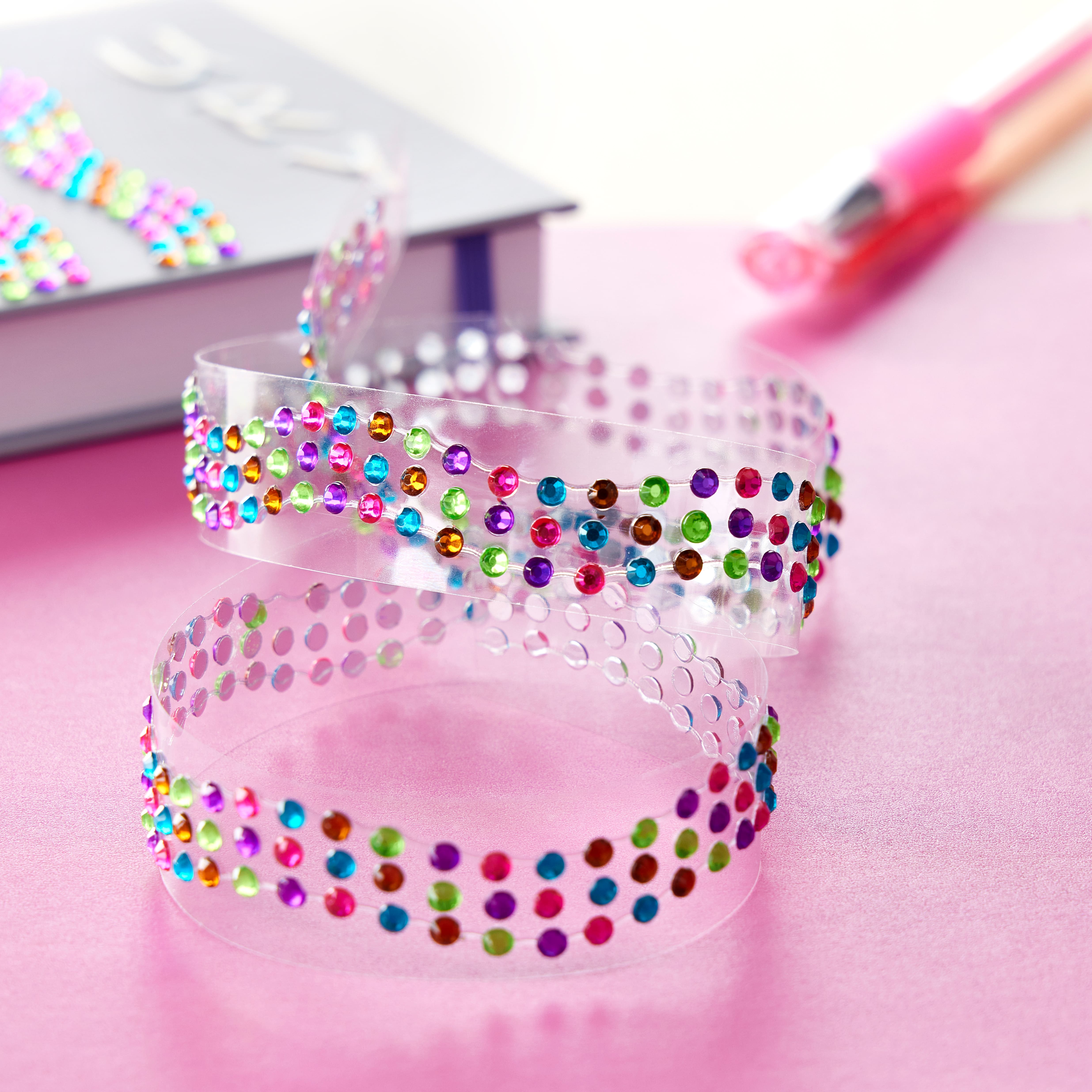 12 Pack: Bling on a Roll™ Rainbow Rhinestones by Recollections™ 