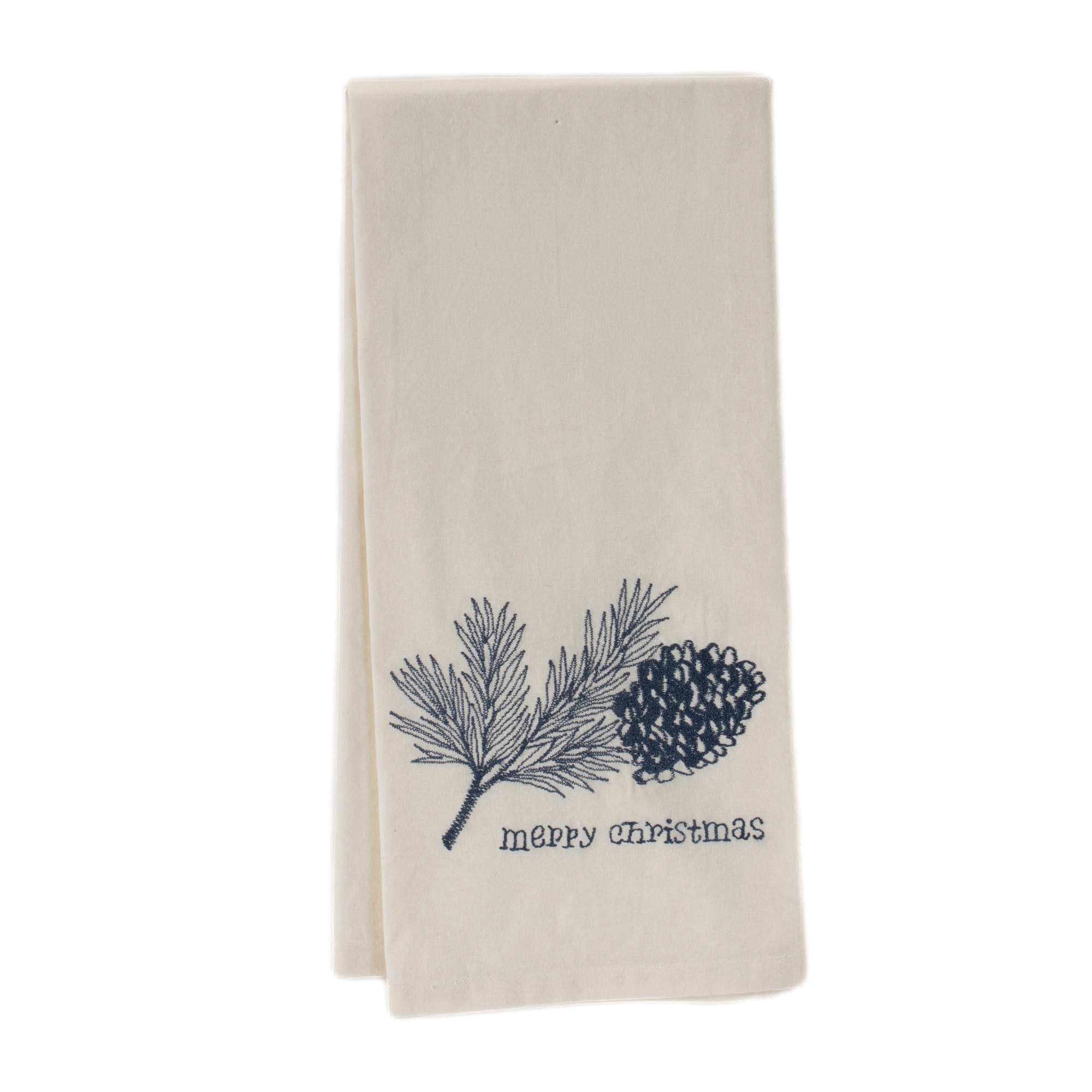 Melrose Pine & Plaid Christmas Tea Towels Set