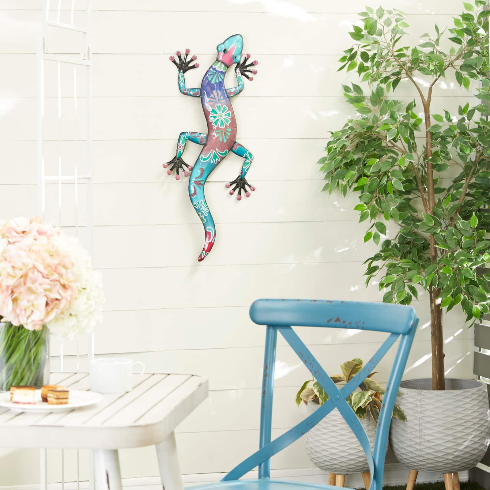Multi Metal Eclectic Wall Decor, 18" x 18" x 3"