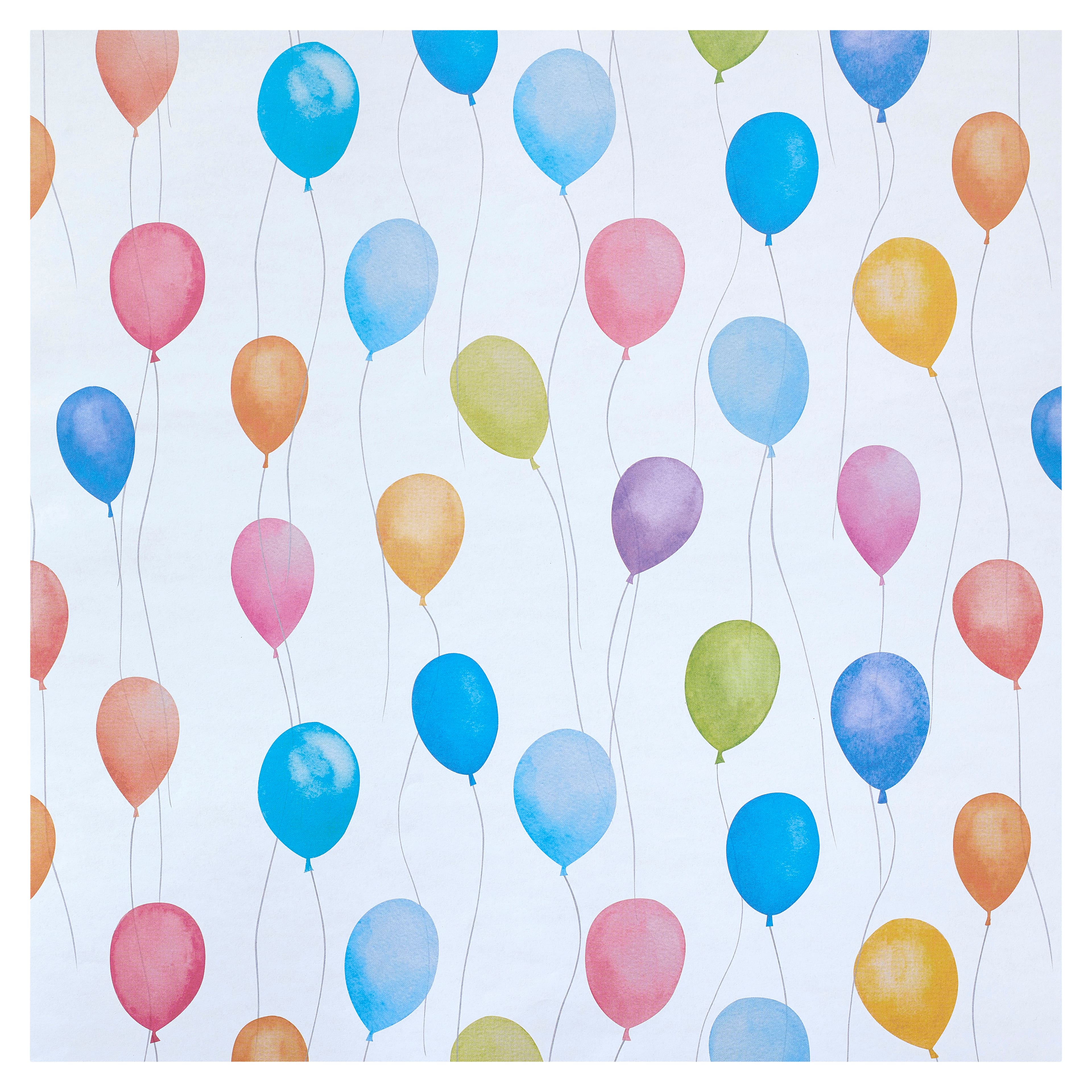 48 Pack: Watercolor Balloon Cardstock Paper by Recollections™, 12" x 12"