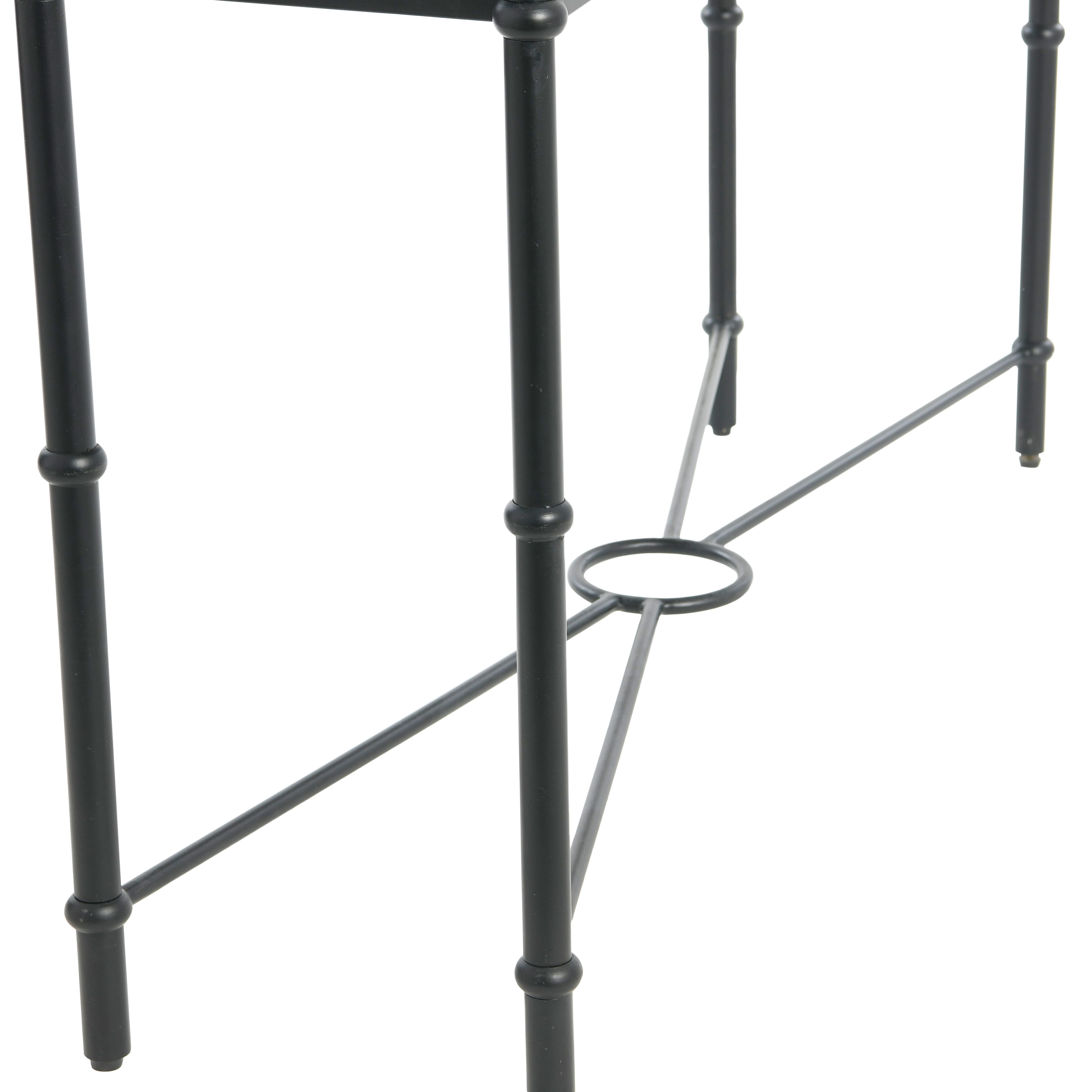 Hello Honey® 48" Saratoga Rustic Wood & Metal Console Table