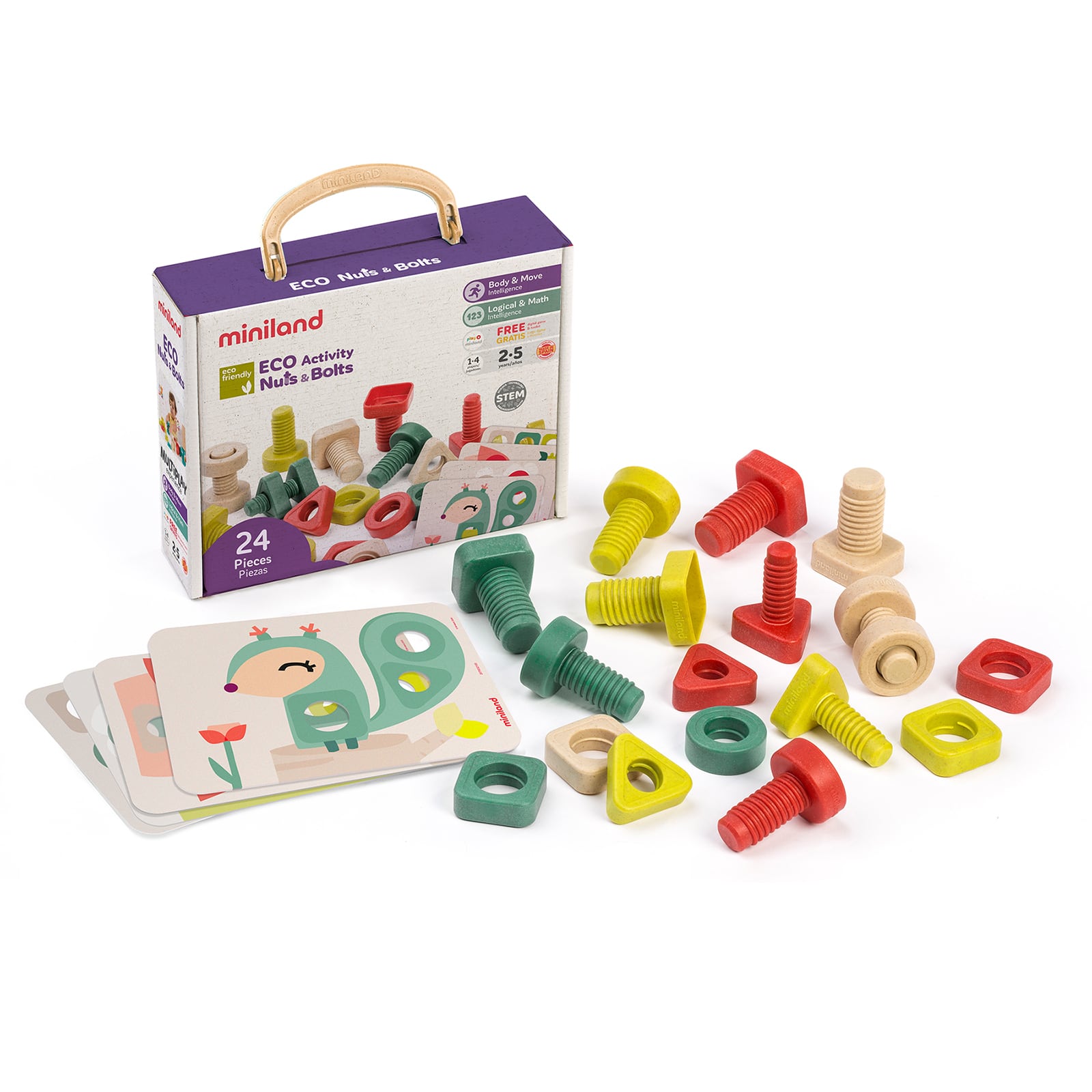 Miniland ECO Nuts & Bolt Set