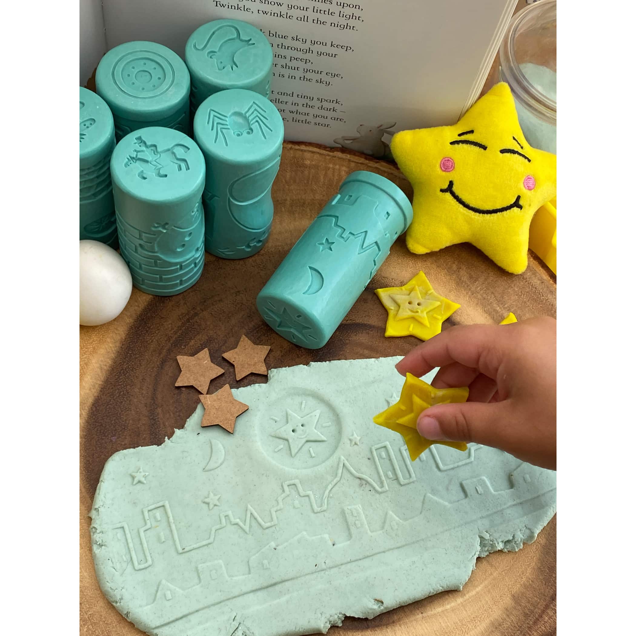 Yellow Door 3" Let's Roll Nursery Rhymes Rollers Set