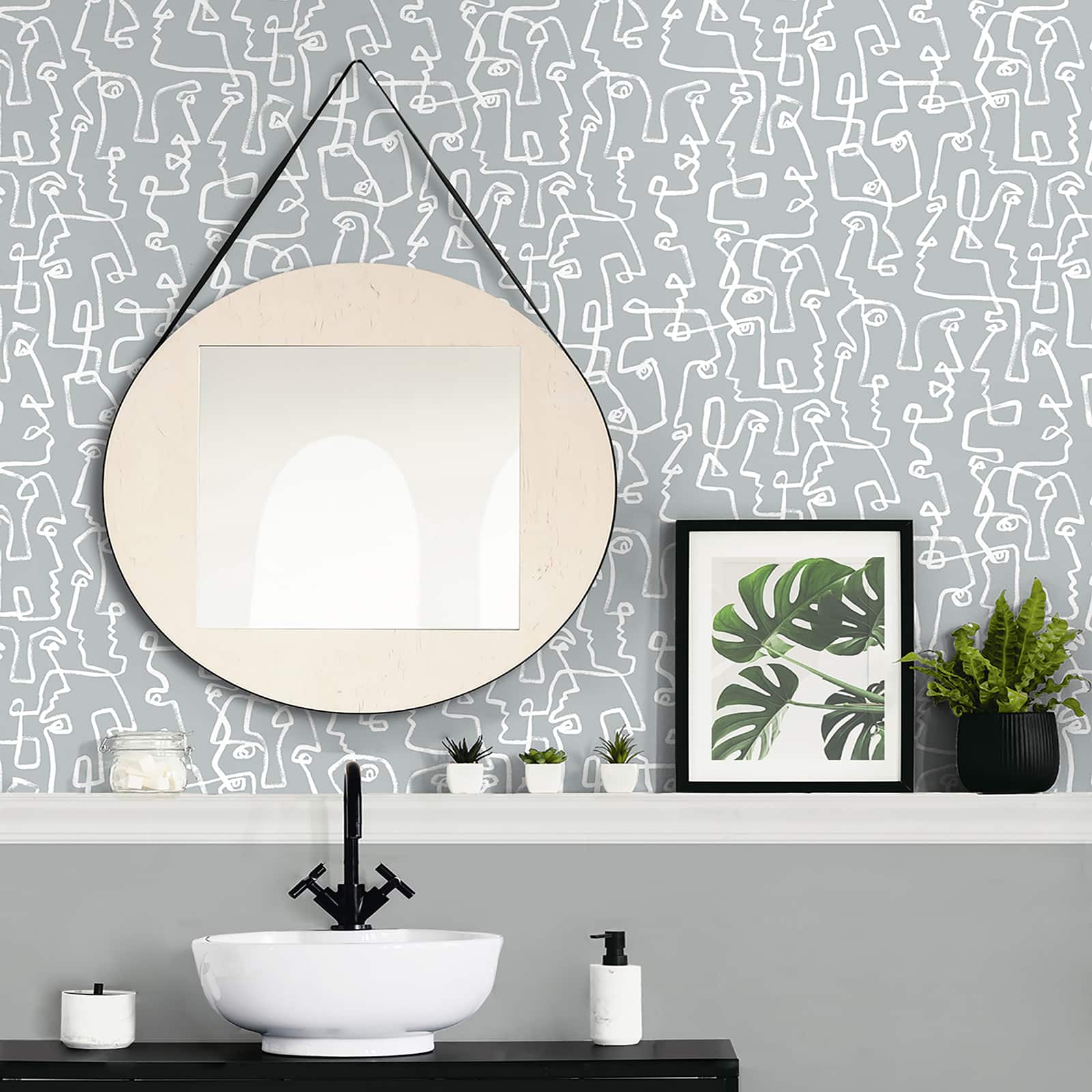 Surface Style Gestures Peel & Stick Wallpaper