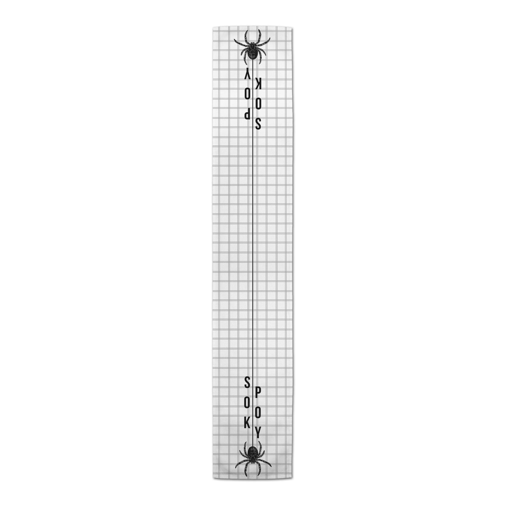 72" Spooky Spider Table Runner