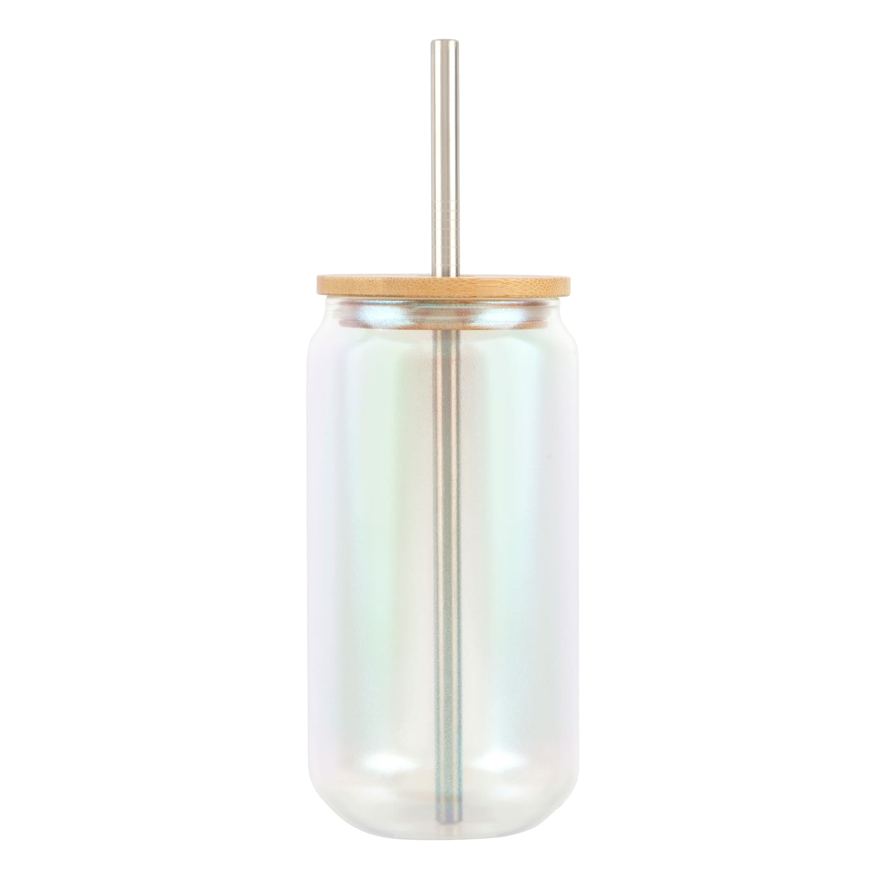 12 Pack: 18oz. Iridescent Glass Sublimation Tumbler by Make Market®