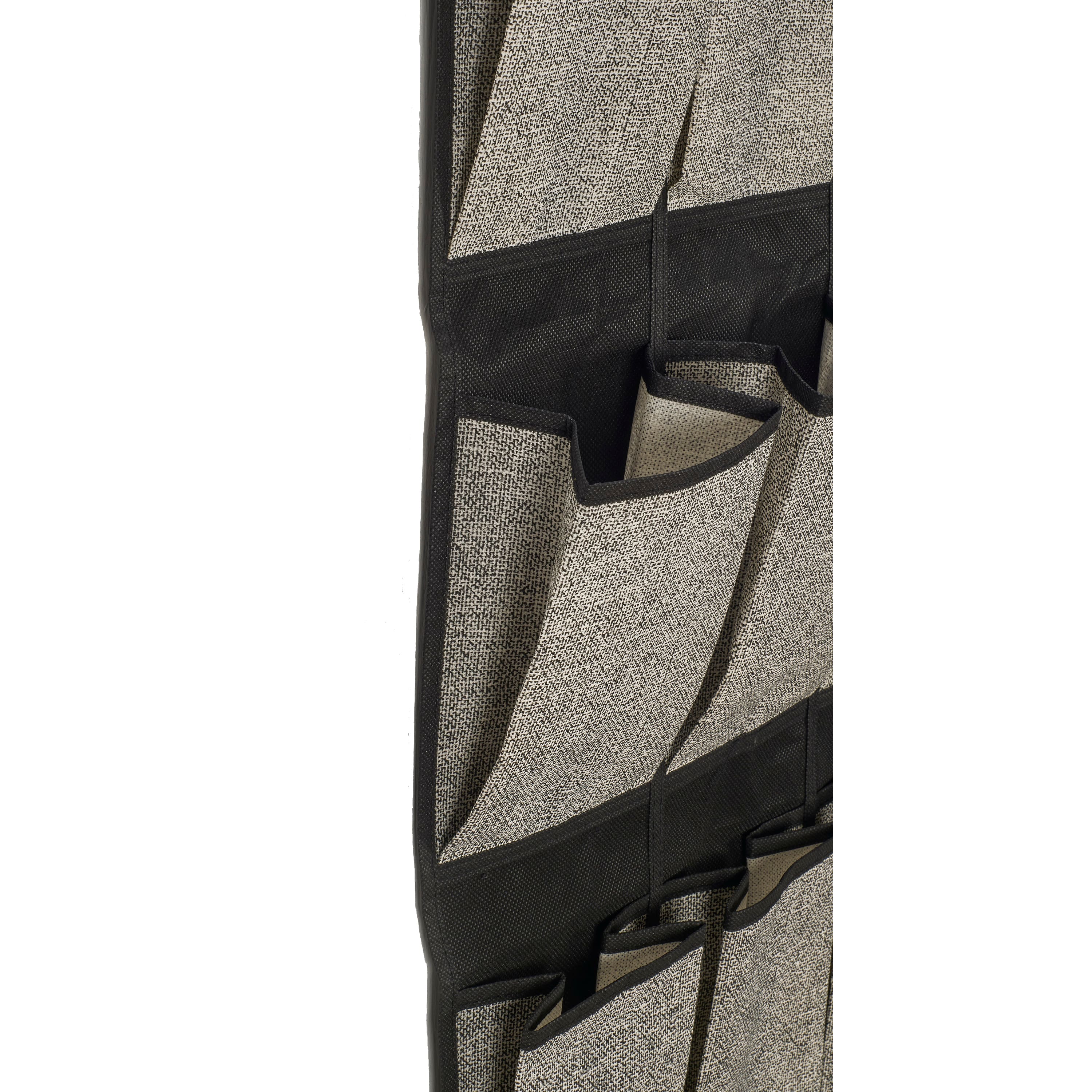 Simplify Black 20-Pocket Shoe Organizer