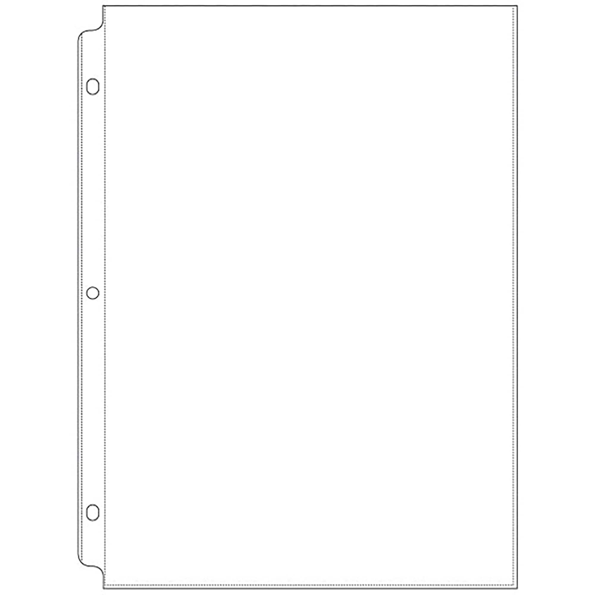 We R Memory Keepers® 8.5" x 11" Ring Page Protectors, 10ct.