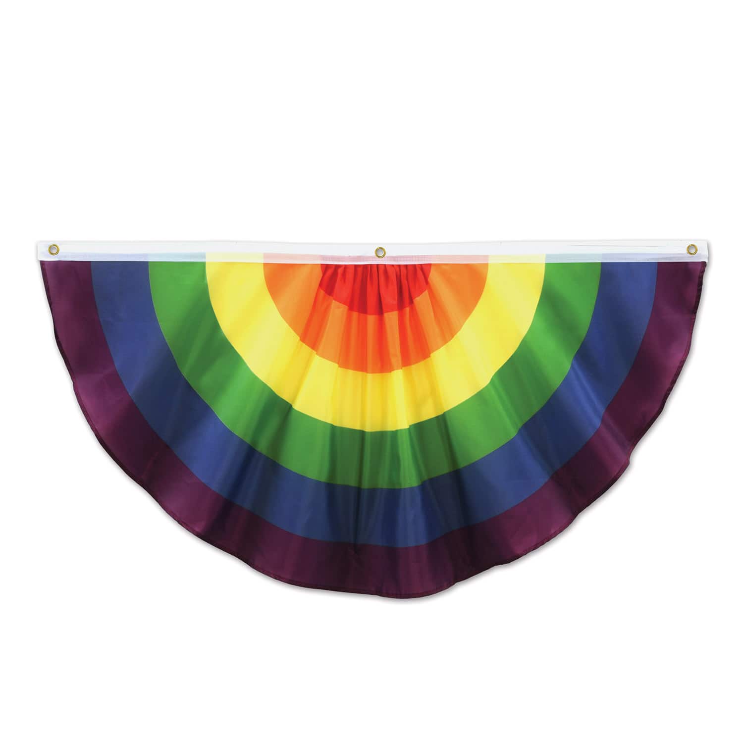 Beistle 4ft. Rainbow Fabric Bunting with Grommets