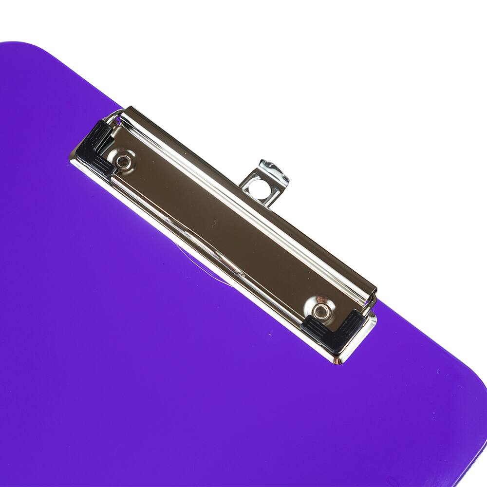 JAM Paper Letter Size Plastic Clipboards, 12ct.