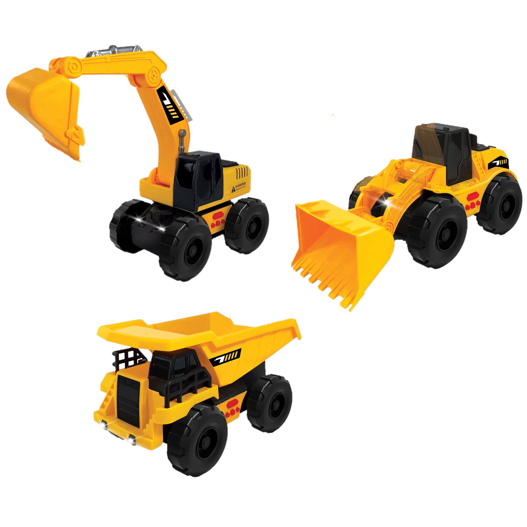 Jam'n Products Mighty Tuff Crew Lights & Sounds 3-Pack Set