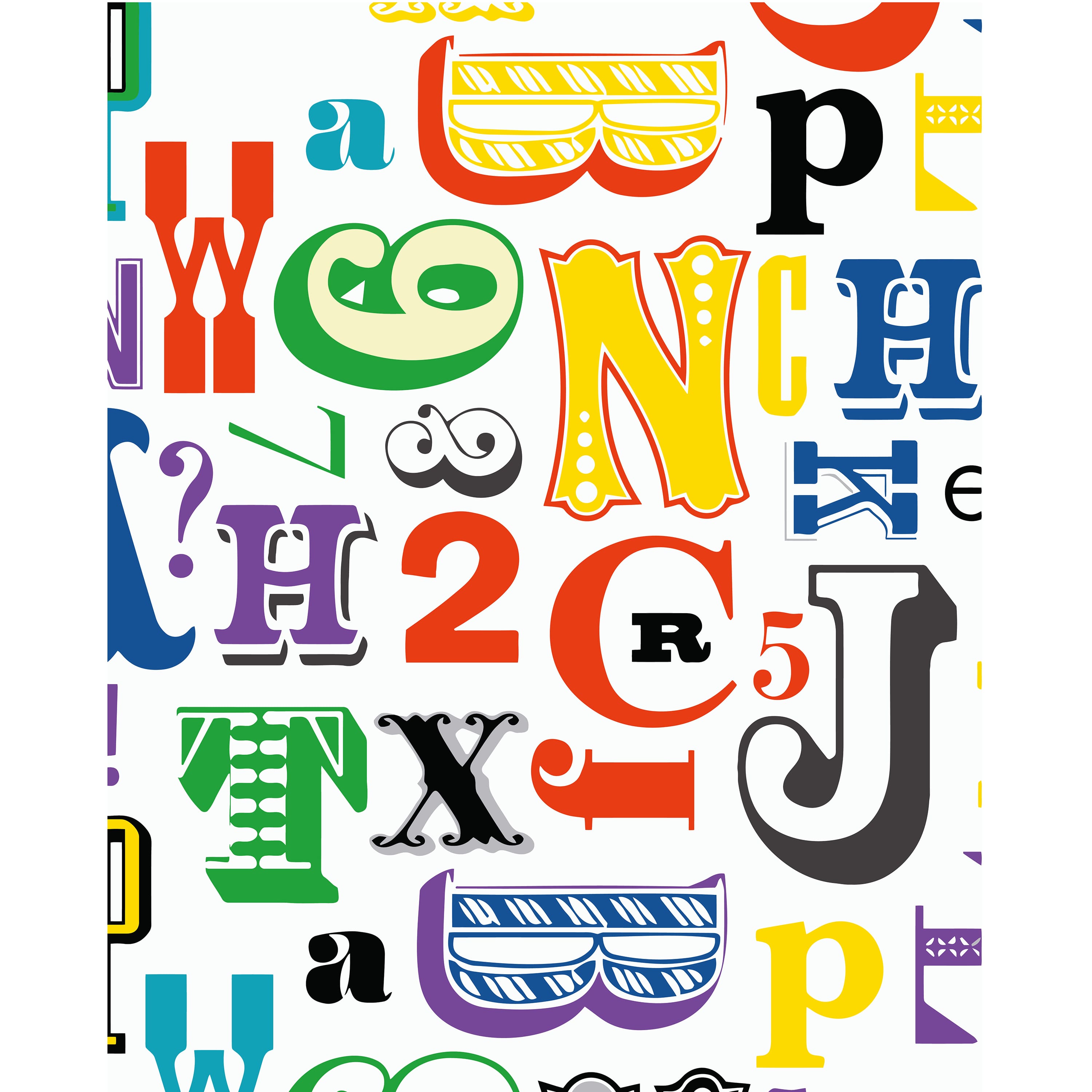 Jonathan Adler x Michaels 16" x 20" Letters Paint-By-Number Kit