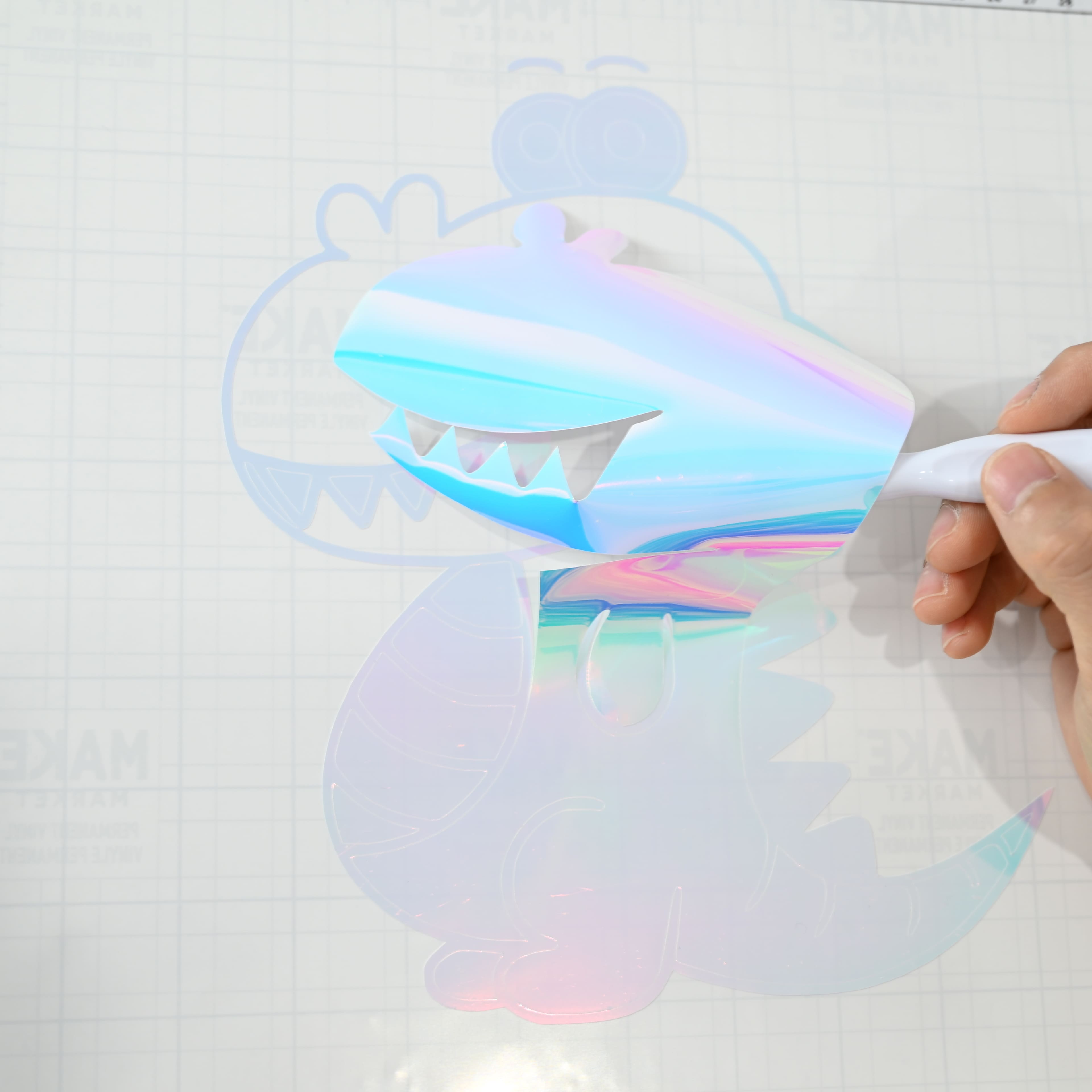 12" x 12" Permanent Holographic Vinyl Sampler by Make Market®
