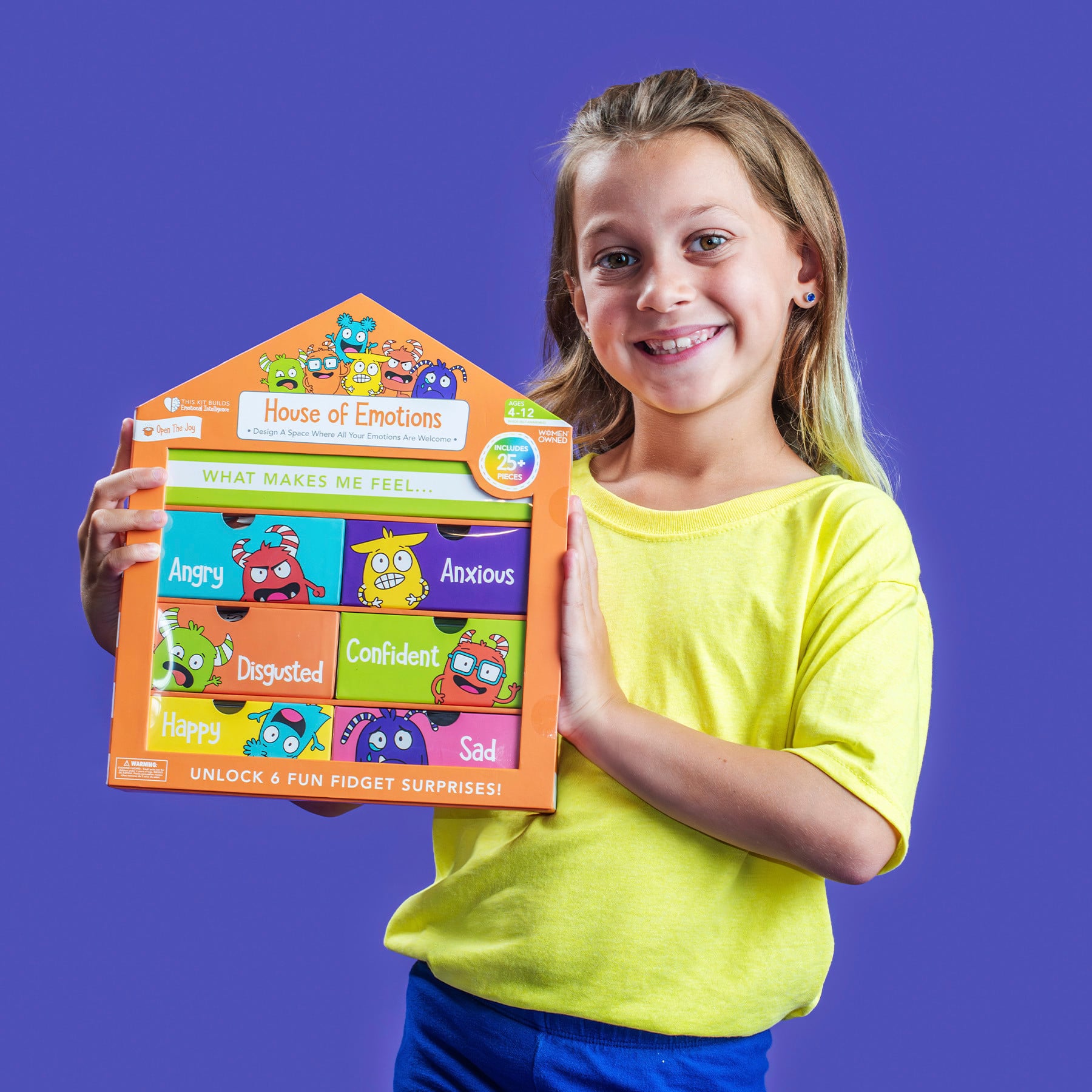 Open the Joy House of Emotions Playhouse Kit
