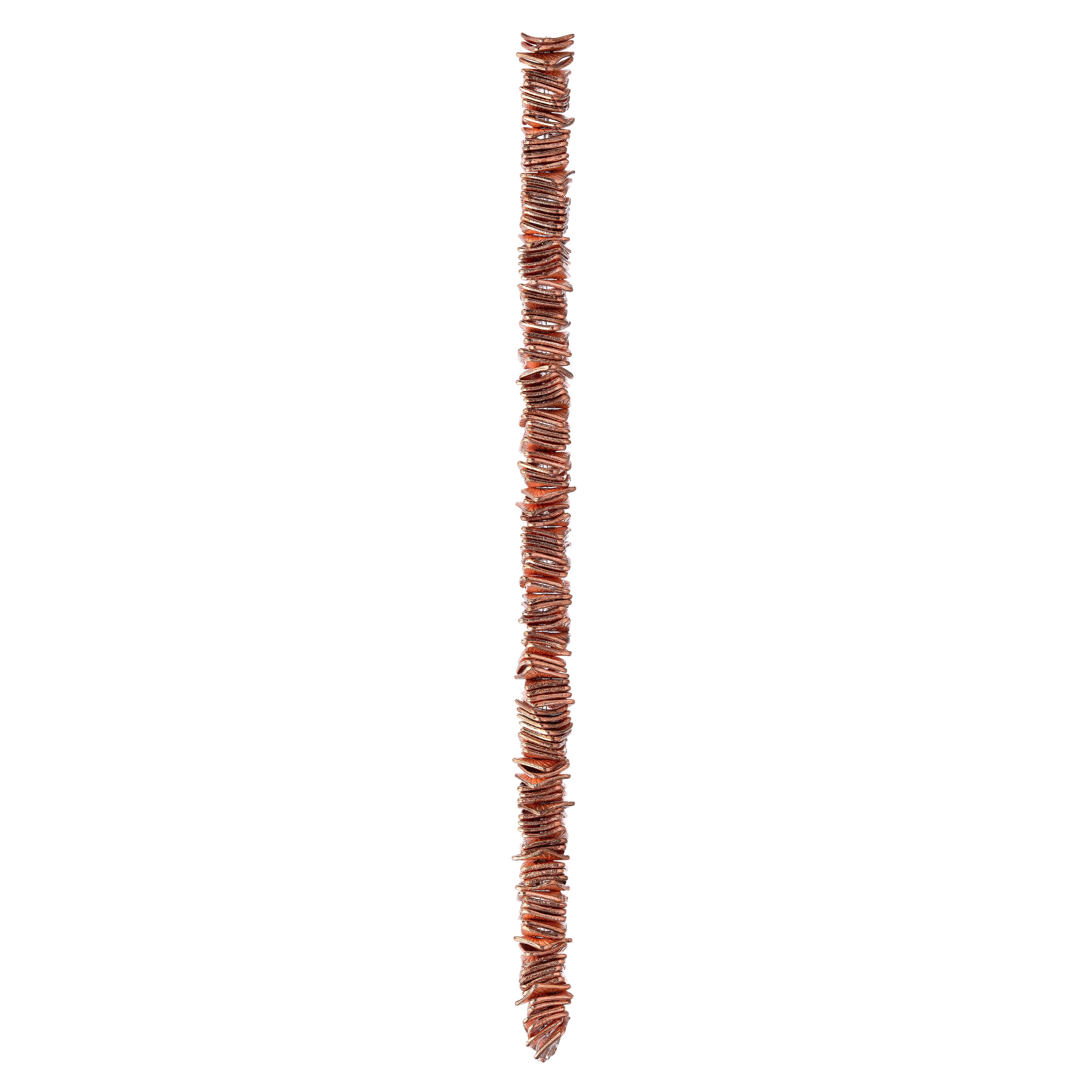 Metal Hammered Square Beads, 6mm by Bead Landing™