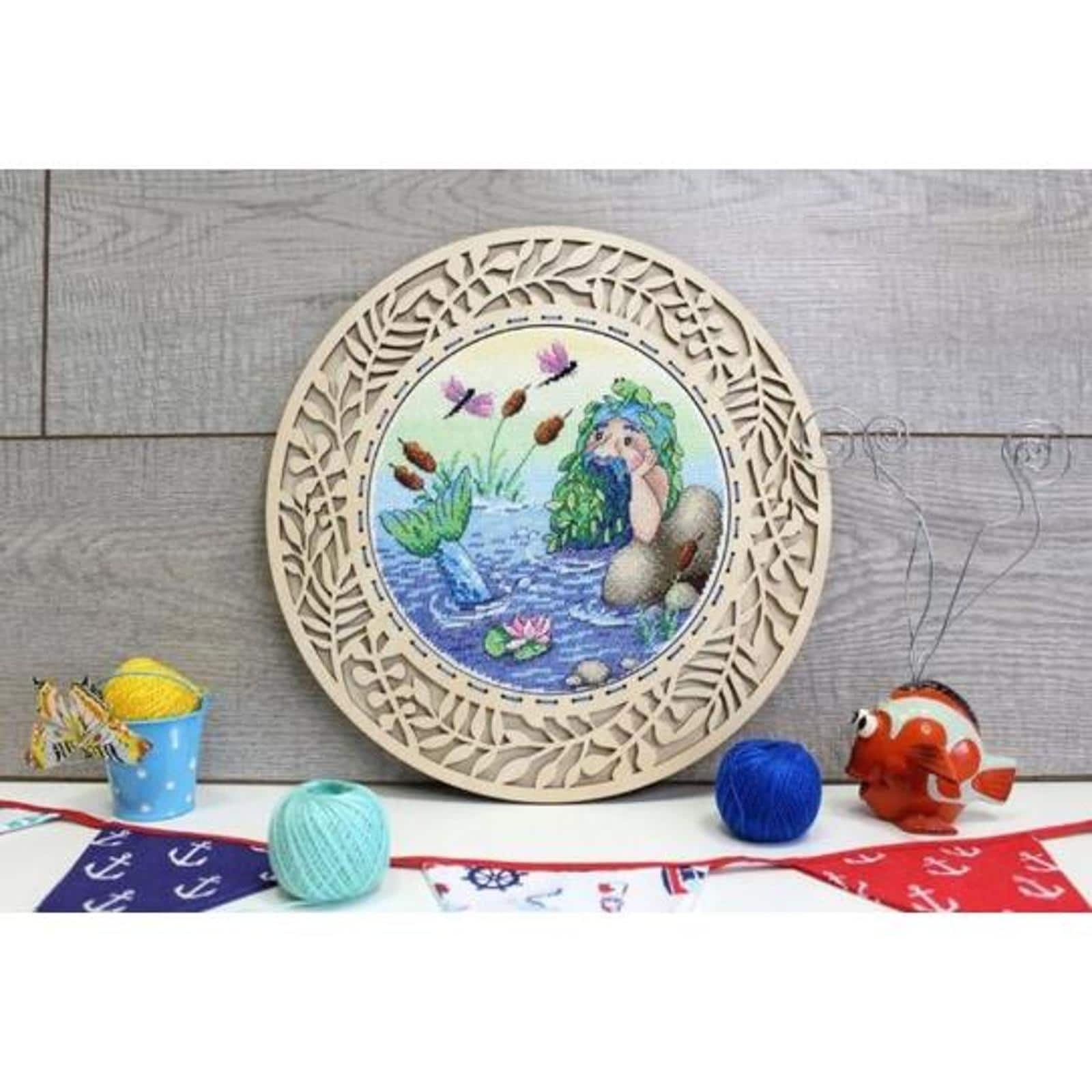 Frame Herb Wreath Medium