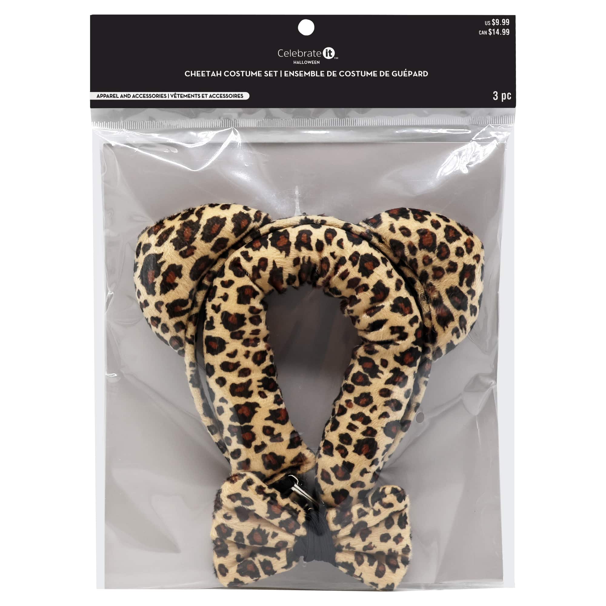 Cheetah Adult Halloween Costume Set by Celebrate It™