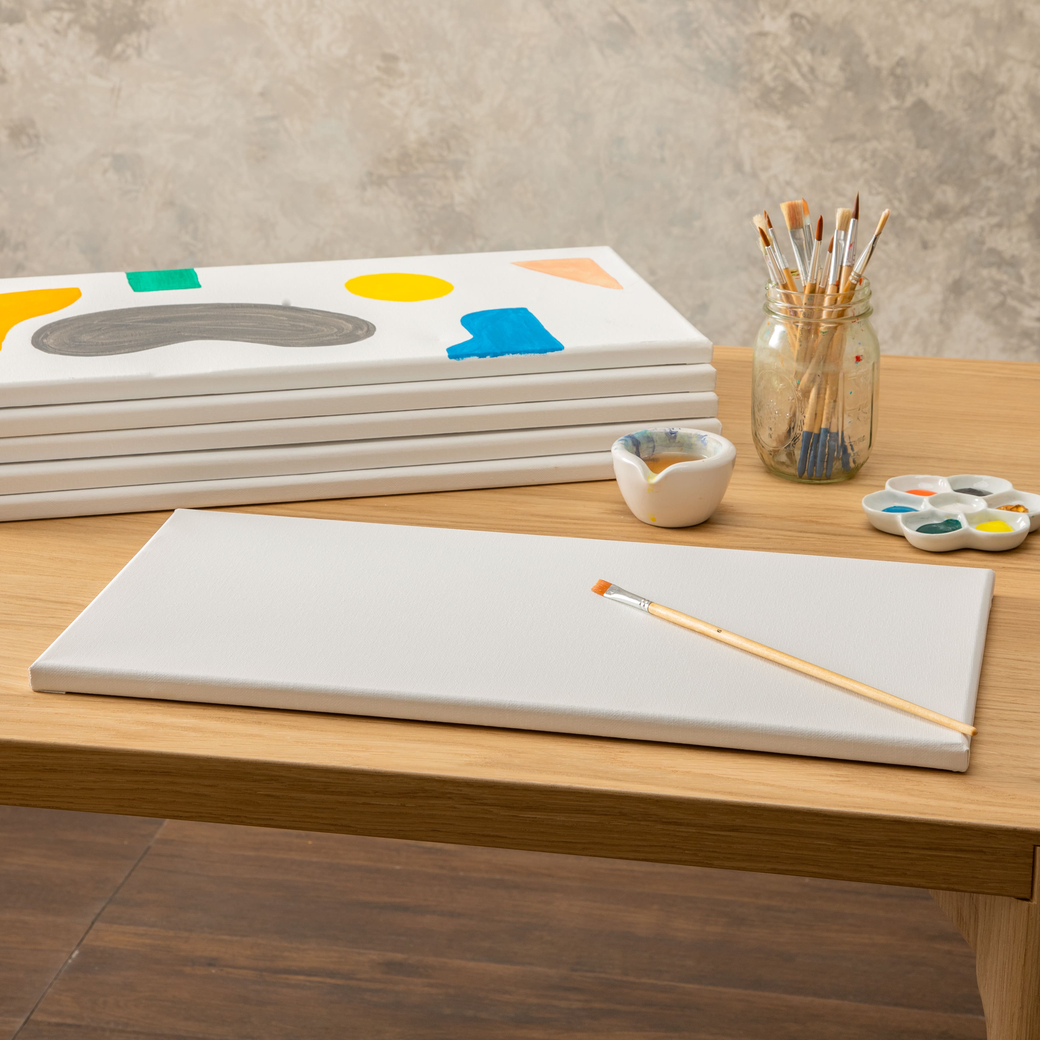 4 Packs: 6 ct. (24 total) 10" x 20" Super Value Canvas by Artist's Loft®