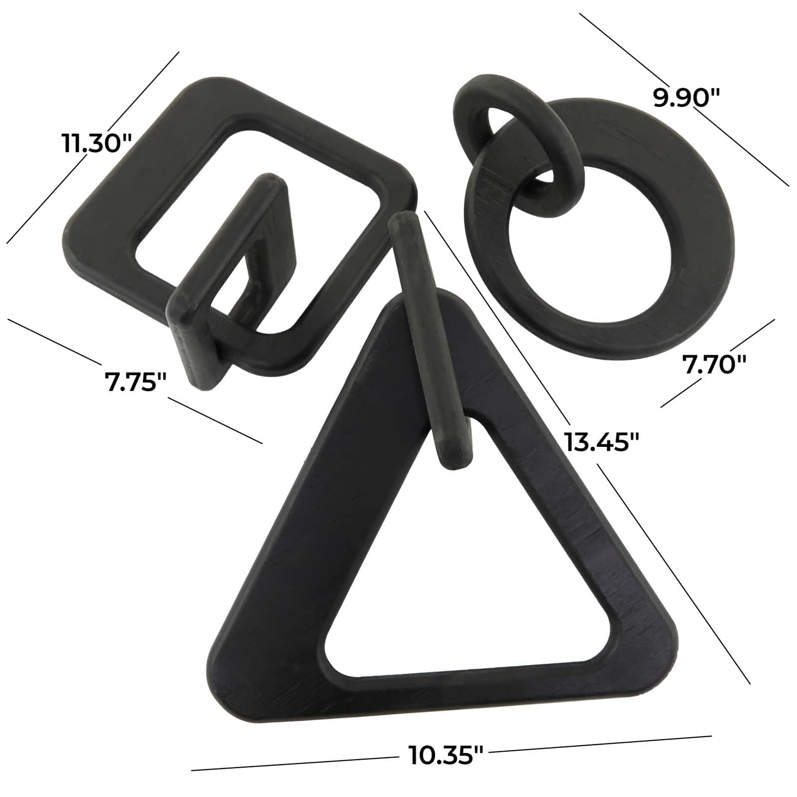 CosmoLiving by Cosmopolitan Wood Chain Sculpture Set