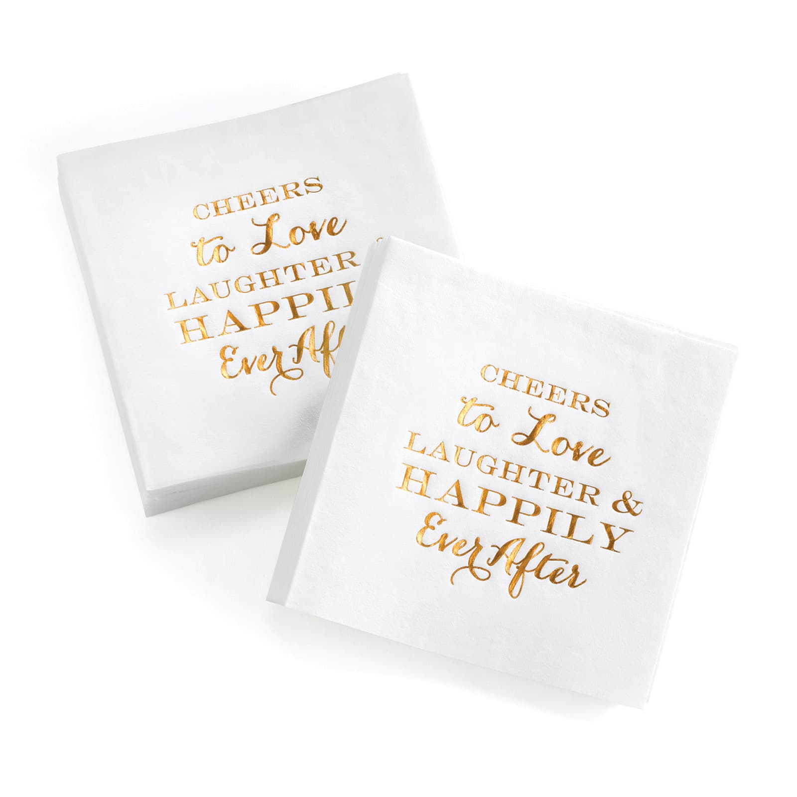 Hortense B. Hewitt Co. Cheers & Love Beverage Napkin