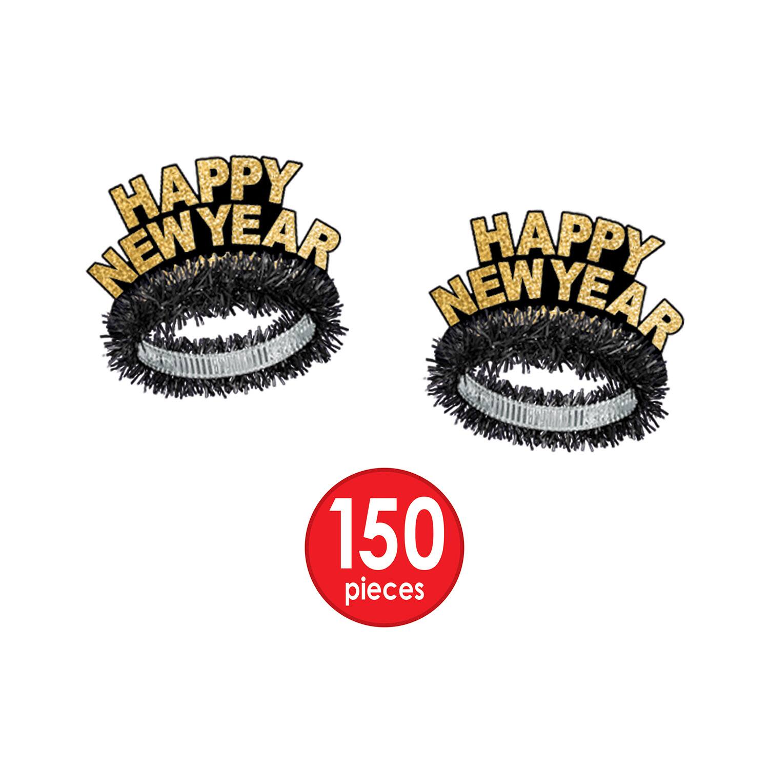 Beistle Black & Gold the Great New Year Accessory Kit