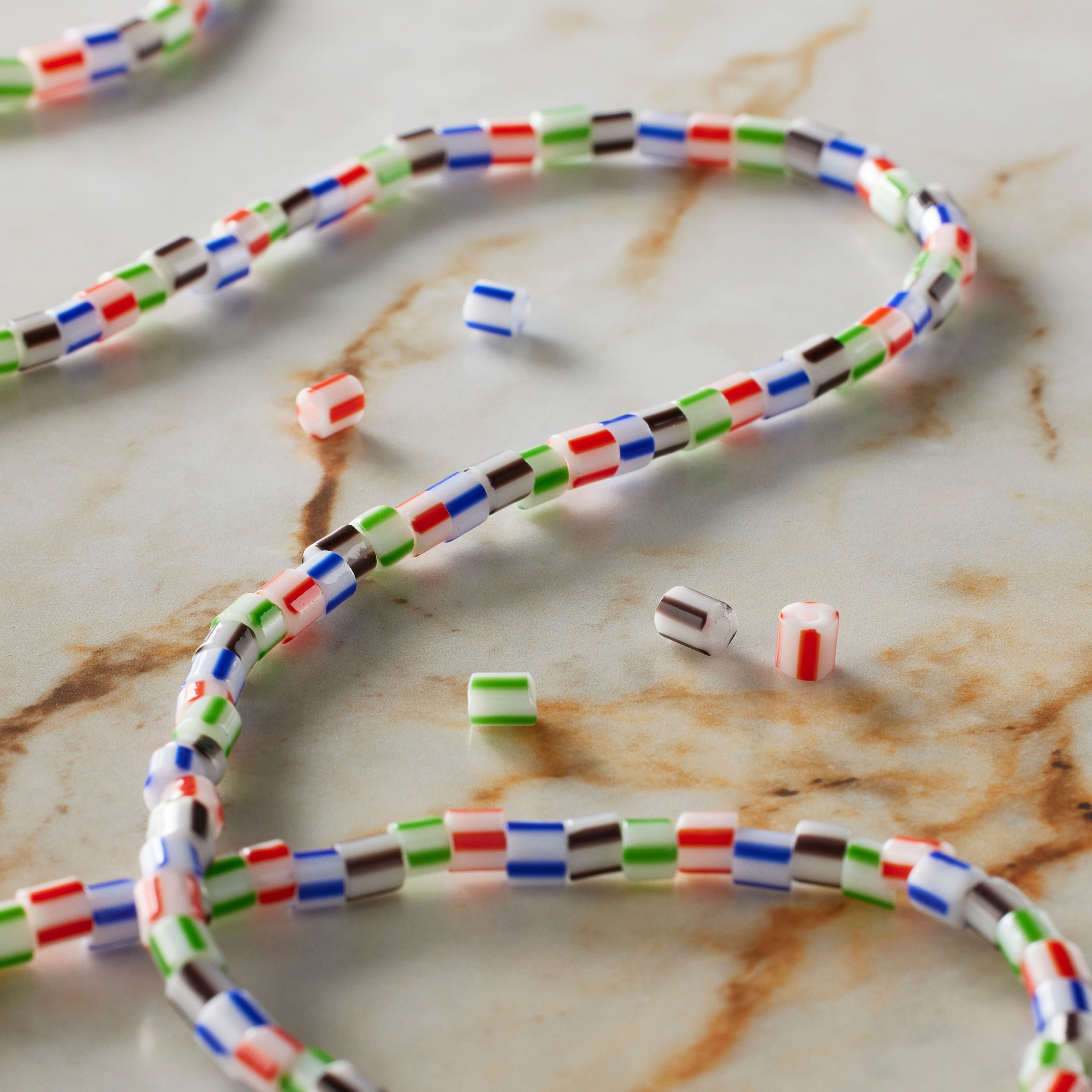 Mix Lampwork Glass Tube Beads by Bead Landing™