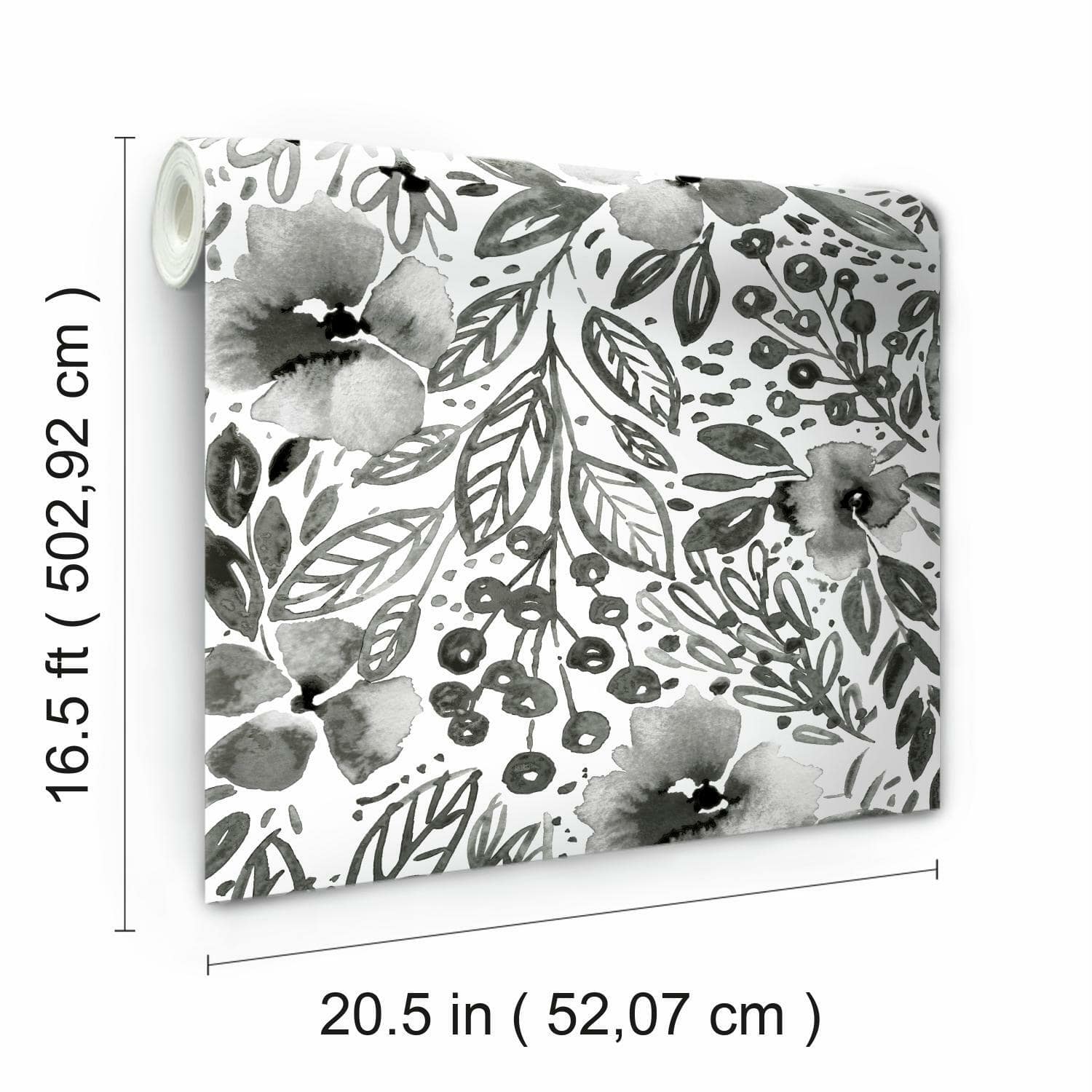 RoomMates Clara Jean April Showers Peel & Stick Wallpaper