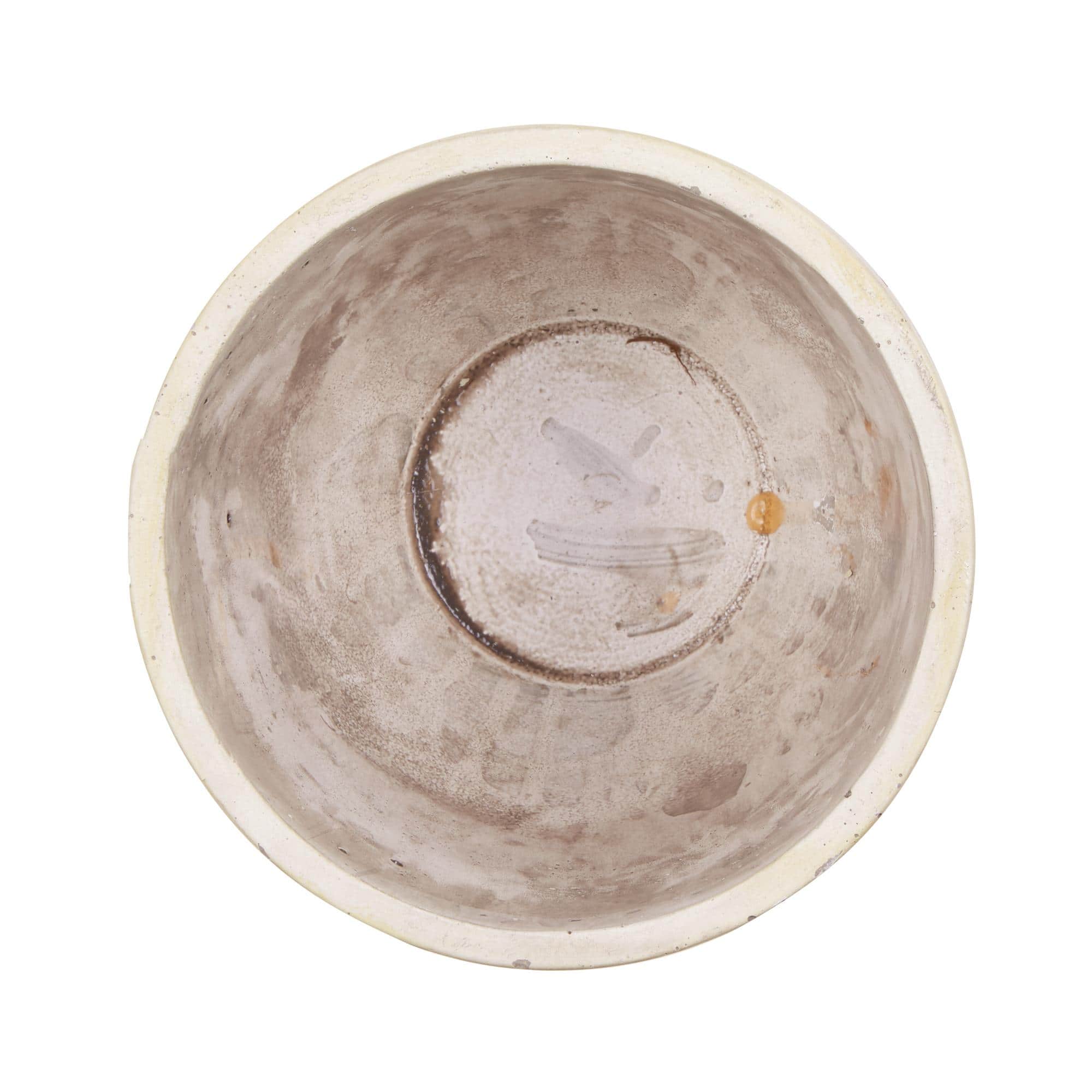 Weathered Cement Flower Pot Set